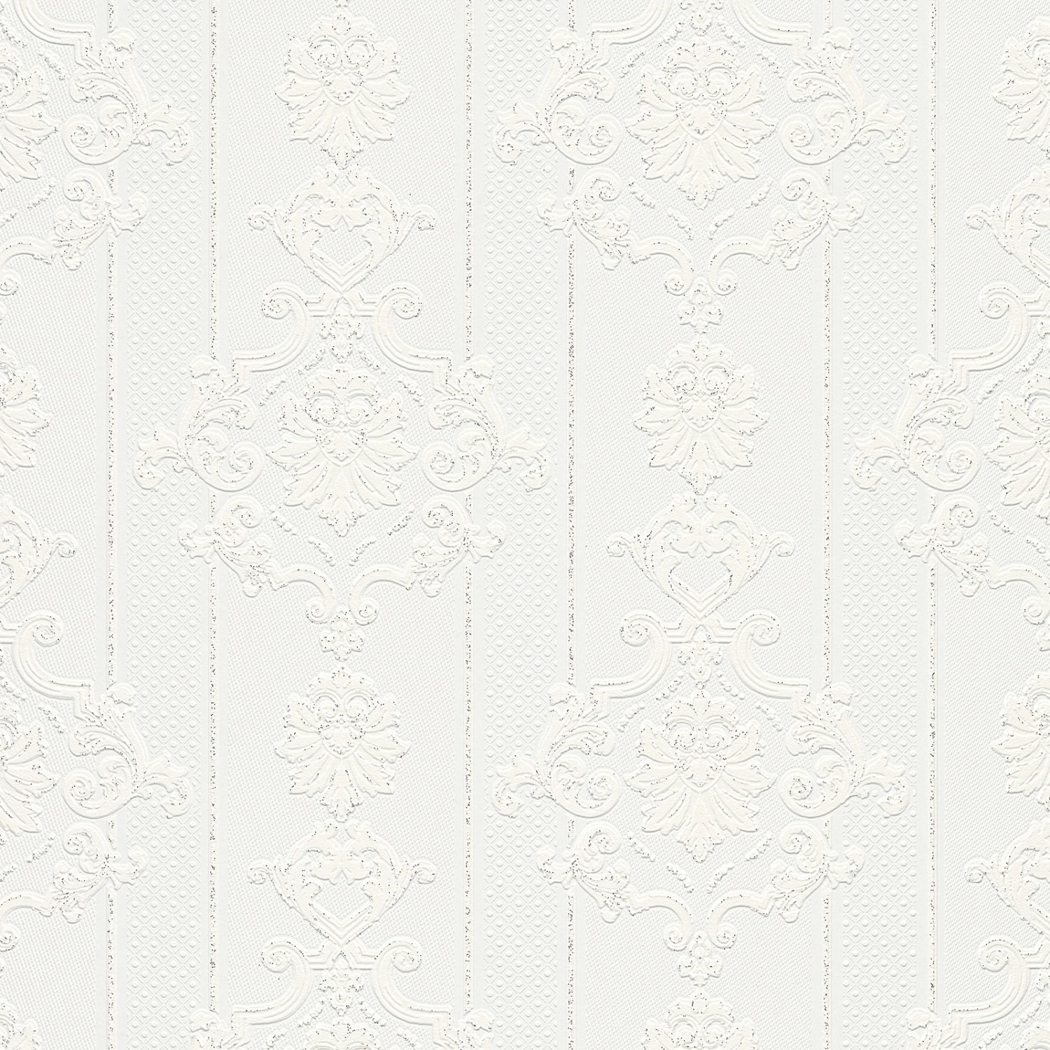 Bricoflor Urban Papiertapete in Weiß günstig online kaufen
