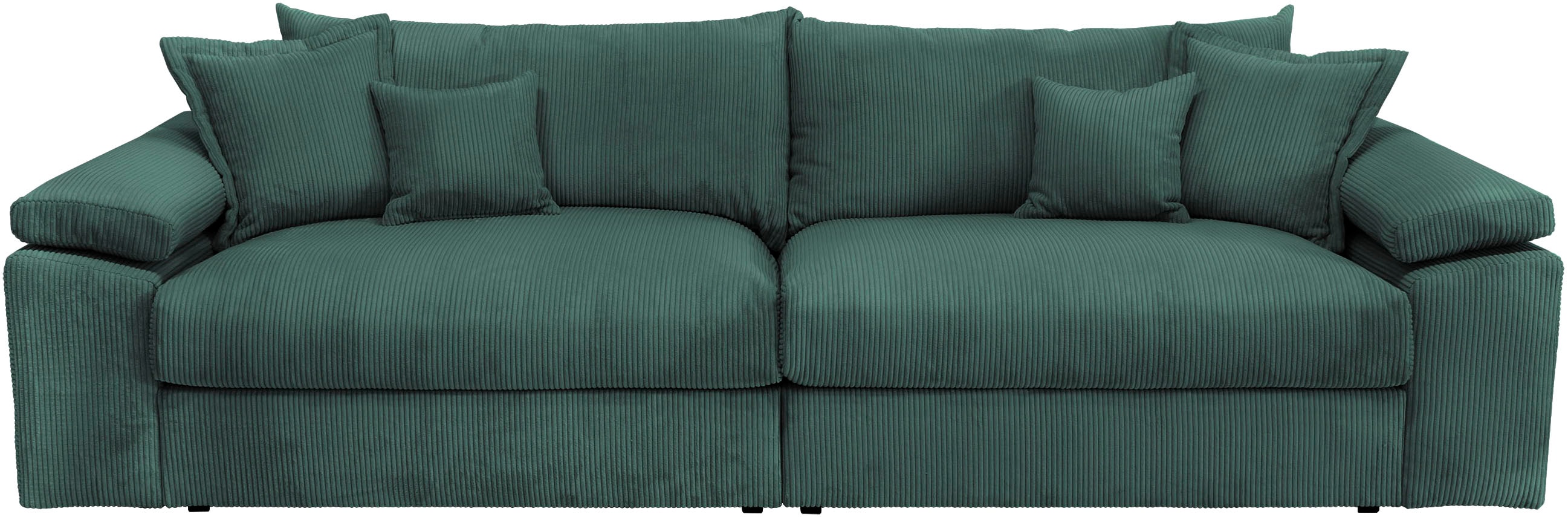 Home affaire Big-Sofa "Soft&Cosy XXL", Mega Sofa, in Cord, inklusive Kissen günstig online kaufen