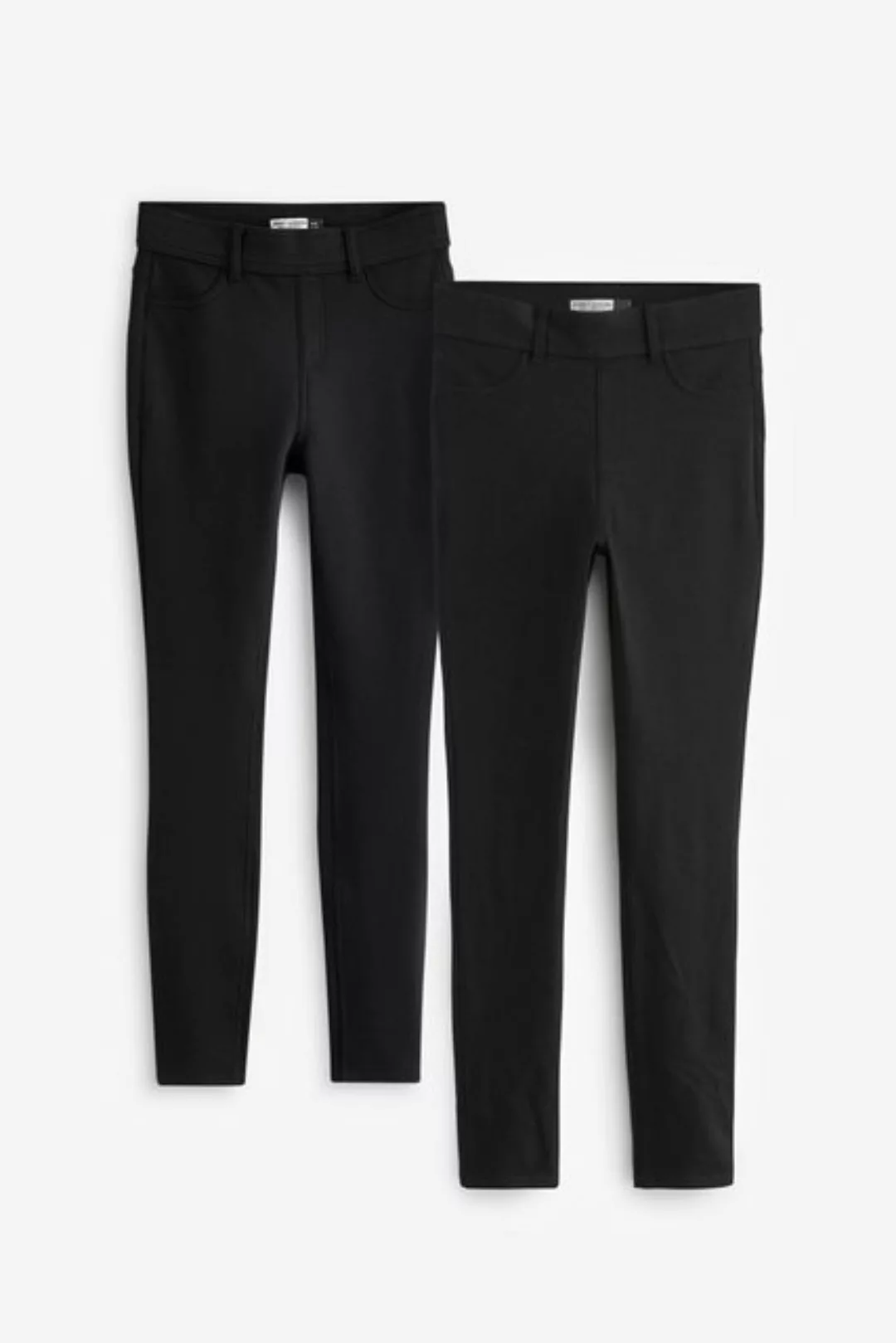 Next Jeansleggings Lange Jeansleggings, 2er-Pack – Kurzgröße (2-tlg) günstig online kaufen