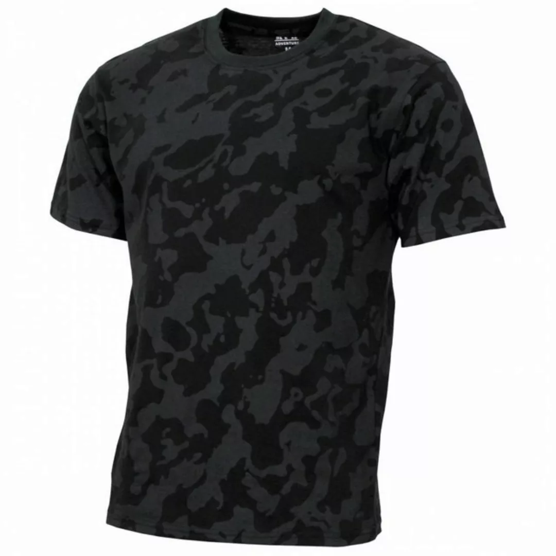 MFH T-Shirt US T-Shirt, Streetstyle, night-camo, 140-145 g/m² - S (1-tlg) v günstig online kaufen