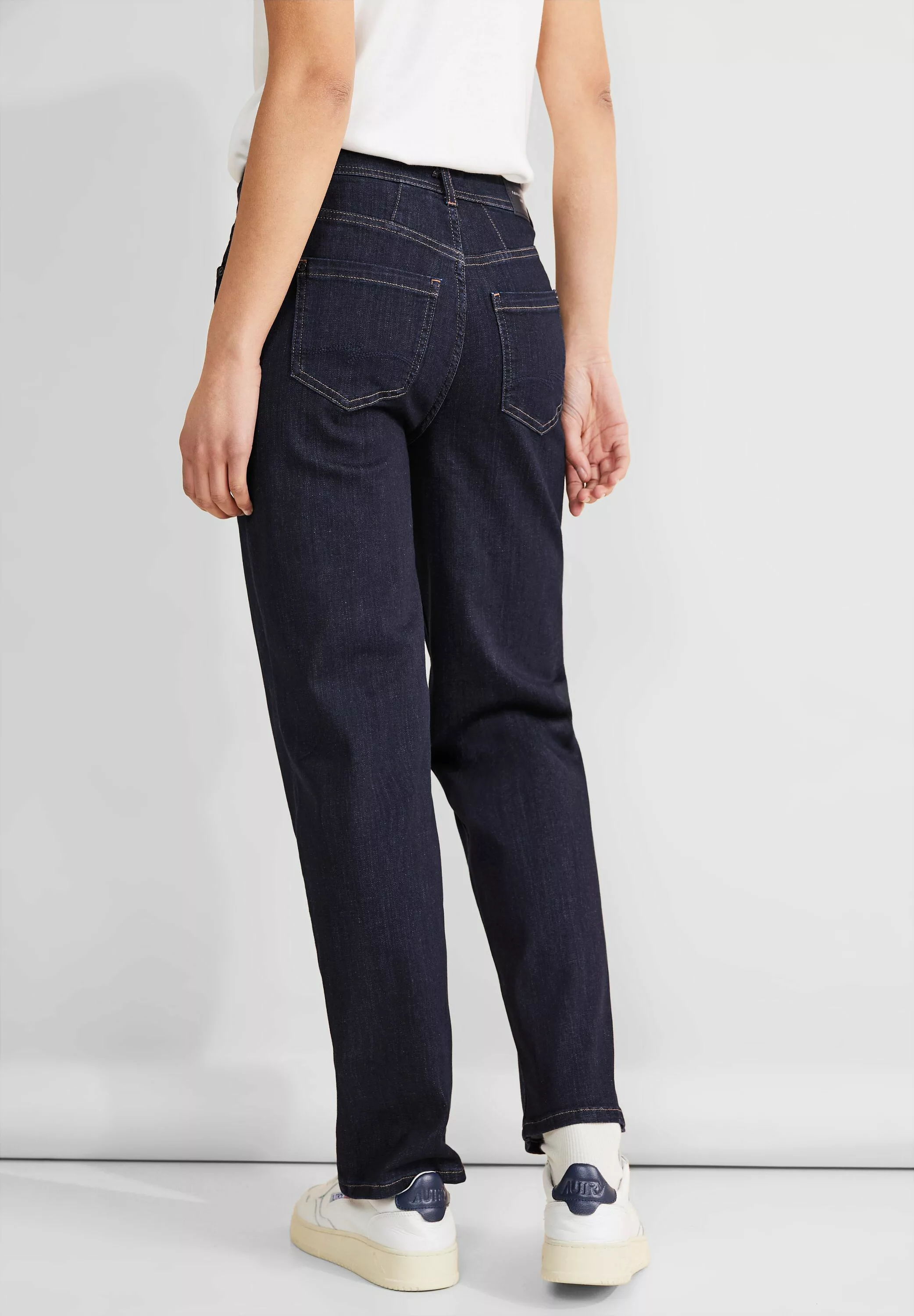 STREET ONE Straight-Jeans, High Waist günstig online kaufen