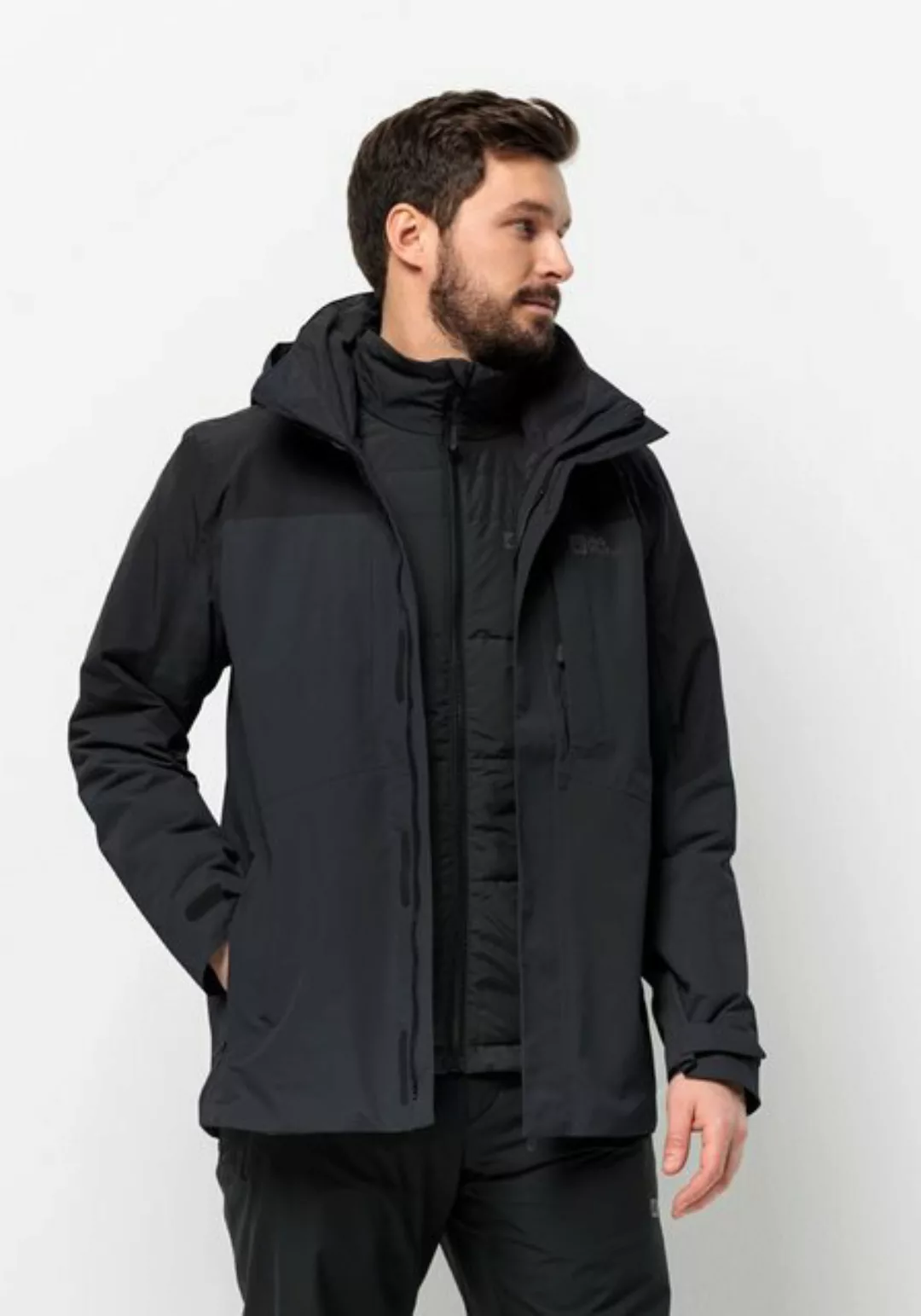 Jack Wolfskin 3-in-1-Funktionsjacke ROMBERG 3IN1 JKT M (2 teilig) günstig online kaufen