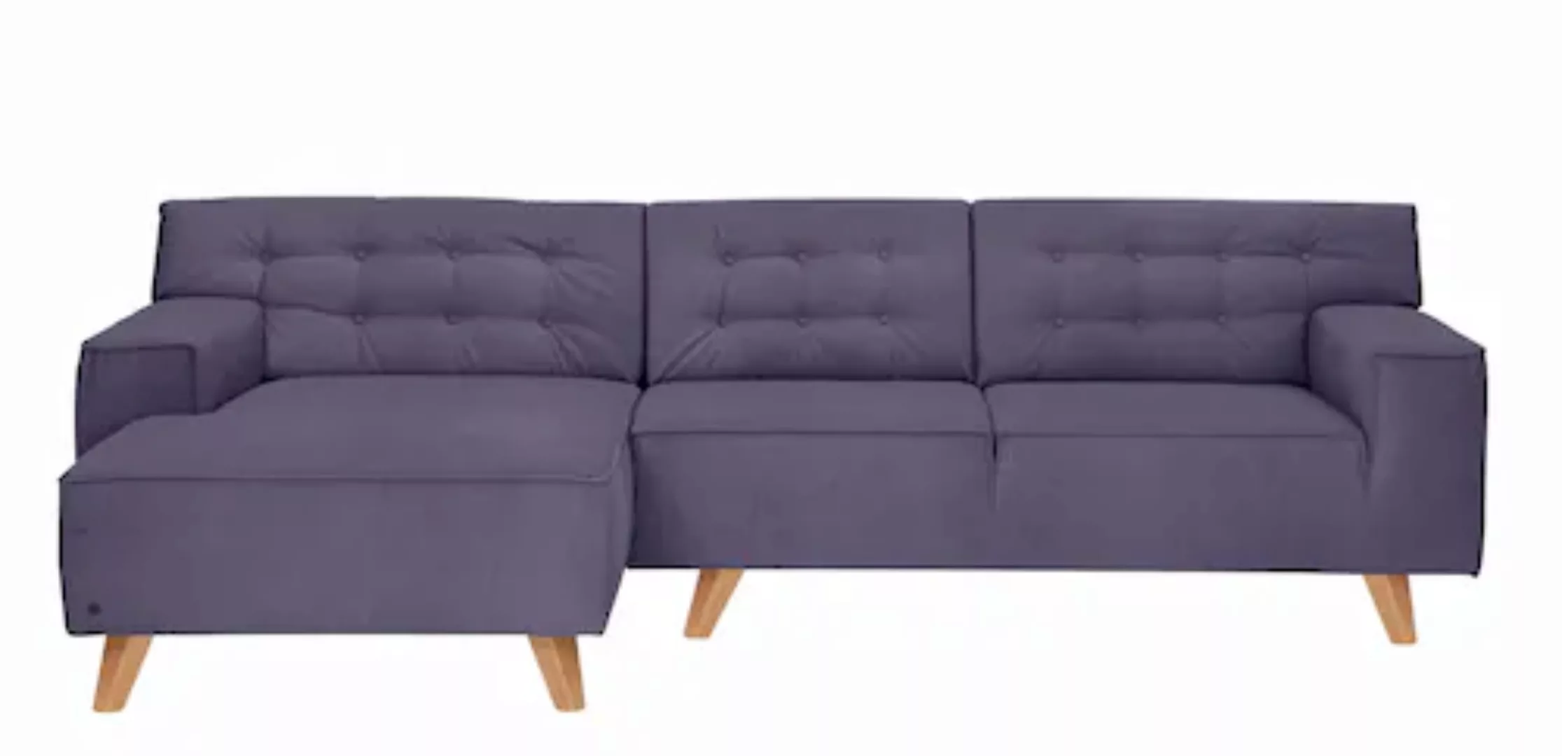 TOM TAILOR HOME Ecksofa »NORDIC CHIC«, mit Recamiere, im Retrolook, Füße Bu günstig online kaufen