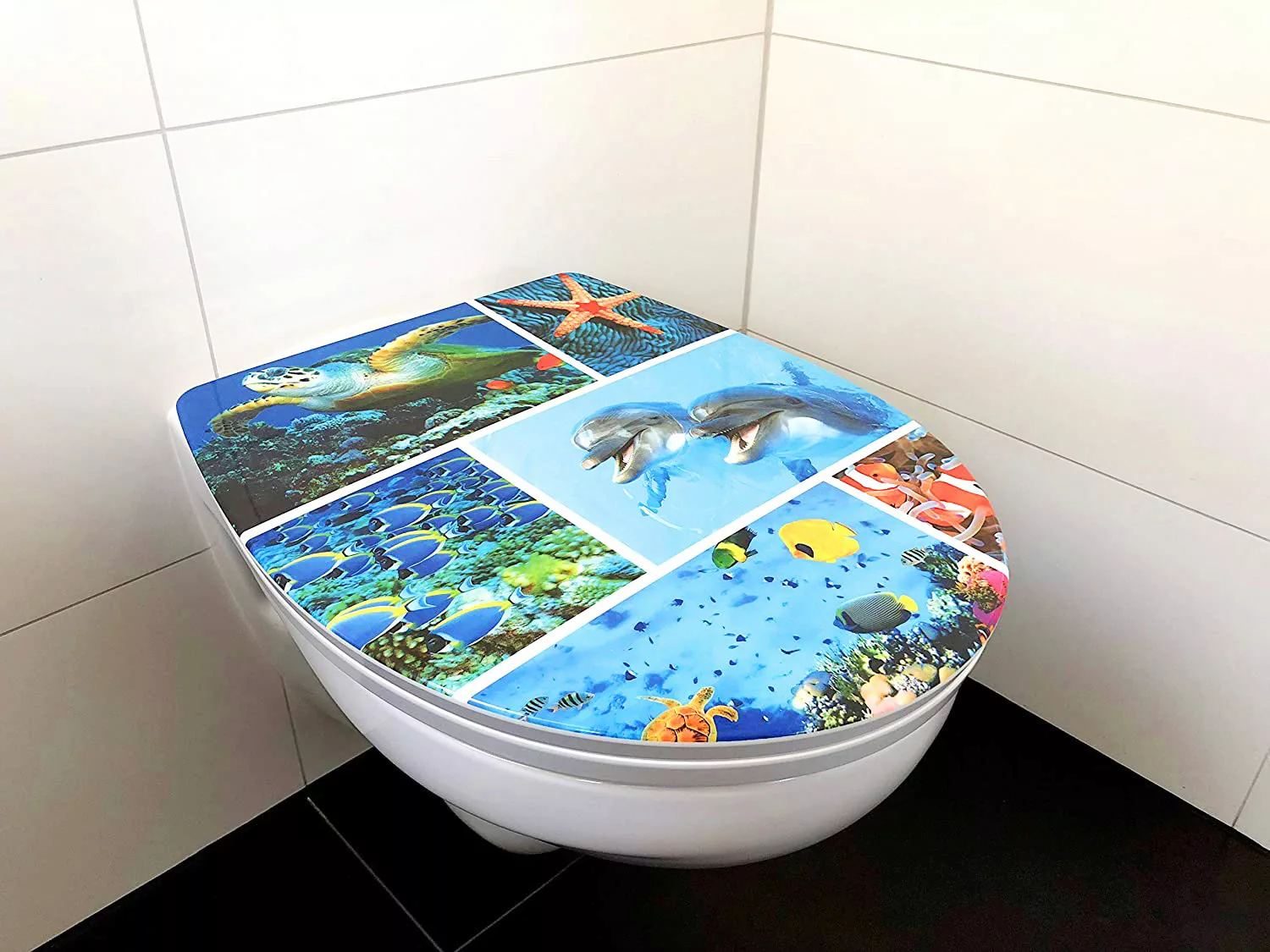 ADOB WC-Sitz »Meer«, Absenkautomatik, zur Reinigung auf Knopfdruck abnehmba günstig online kaufen
