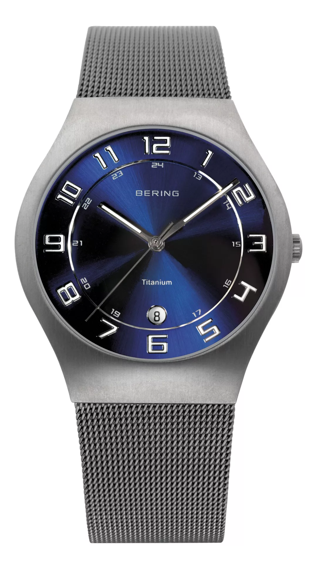 Bering Armbanduhr mit Milanesearmband 11937-078 Herrenuhr günstig online kaufen