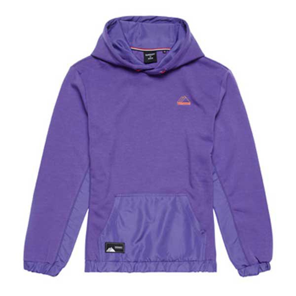 Superdry Mountain Sport Tech Hood Pullover S Purple Opulence günstig online kaufen