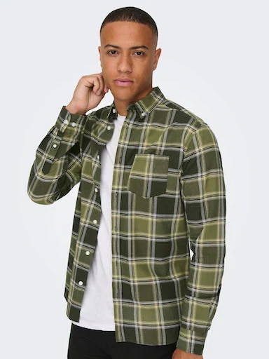 ONLY & SONS Karohemd ONSALVARO LS OXFORD CHECK SHIRT 5979 günstig online kaufen