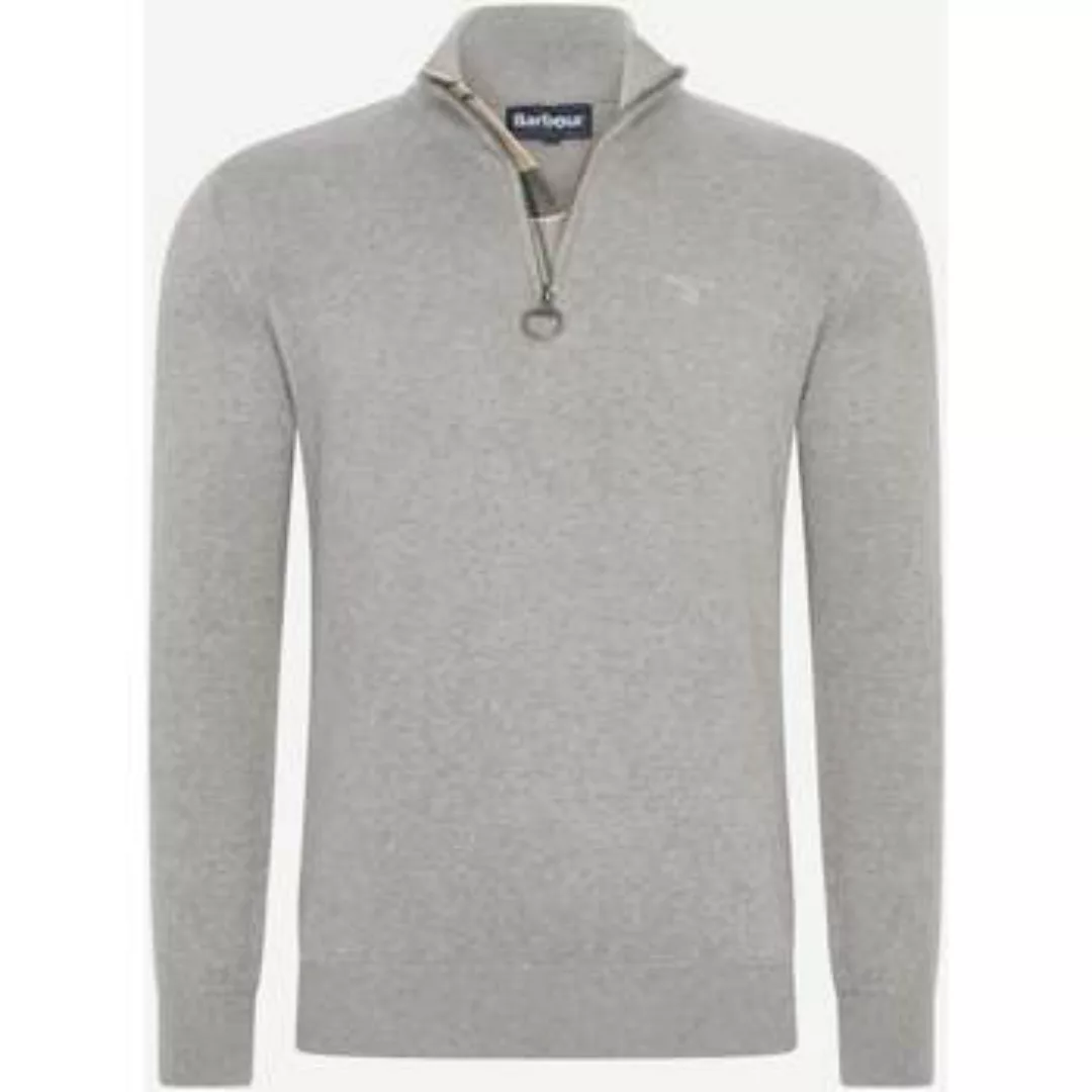 Barbour  Pullover Cotton half zip - grey marl günstig online kaufen