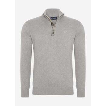 Barbour  Pullover Cotton half zip - grey marl günstig online kaufen