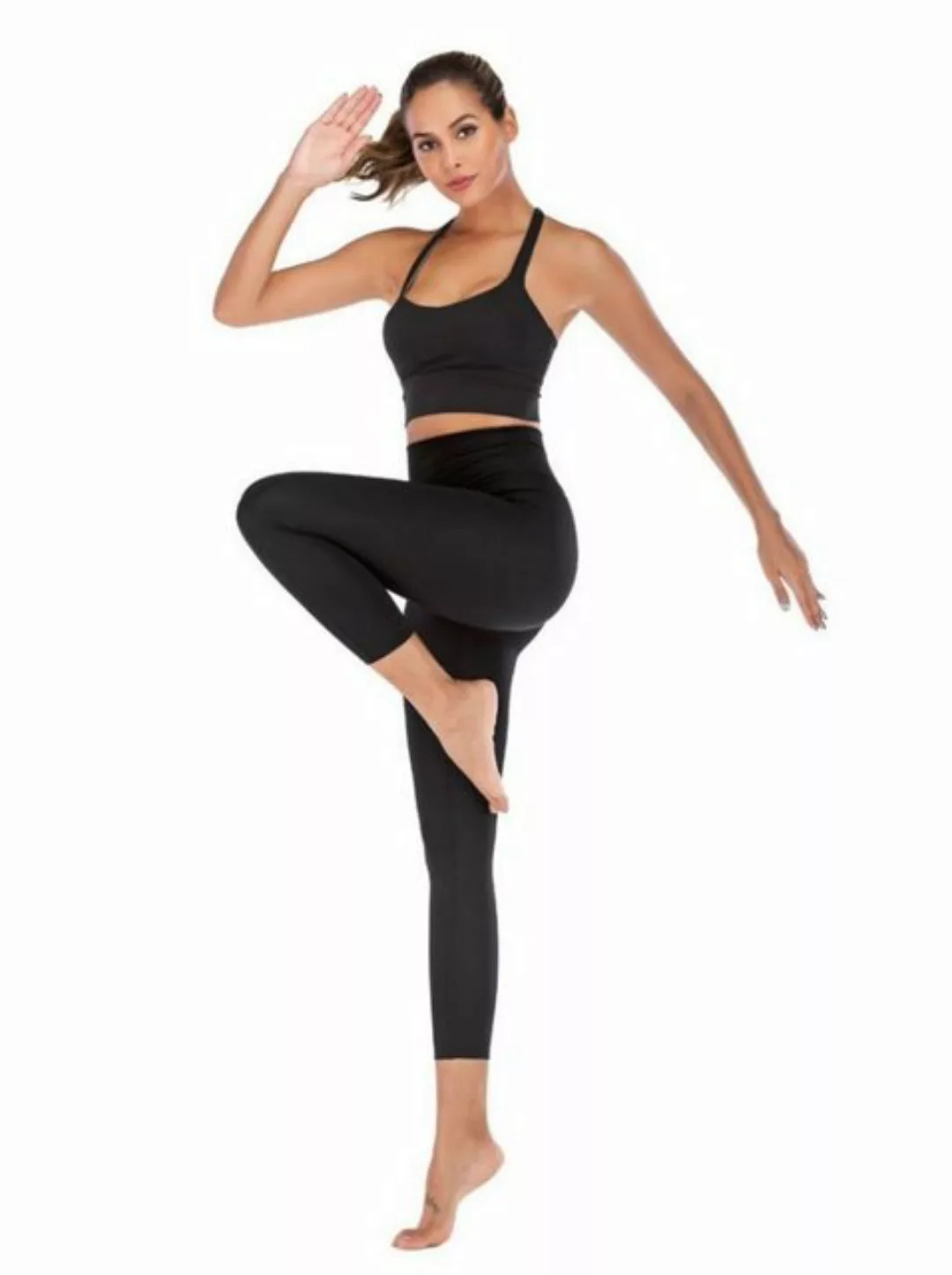 jalleria Yogatights Damen-Leggings, Damen-Yoga, Damen-Sportstrumpfhose, hoh günstig online kaufen