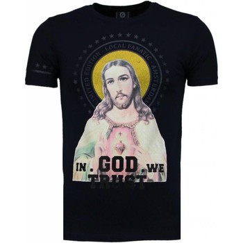 Local Fanatic  T-Shirt Jezus Strass günstig online kaufen