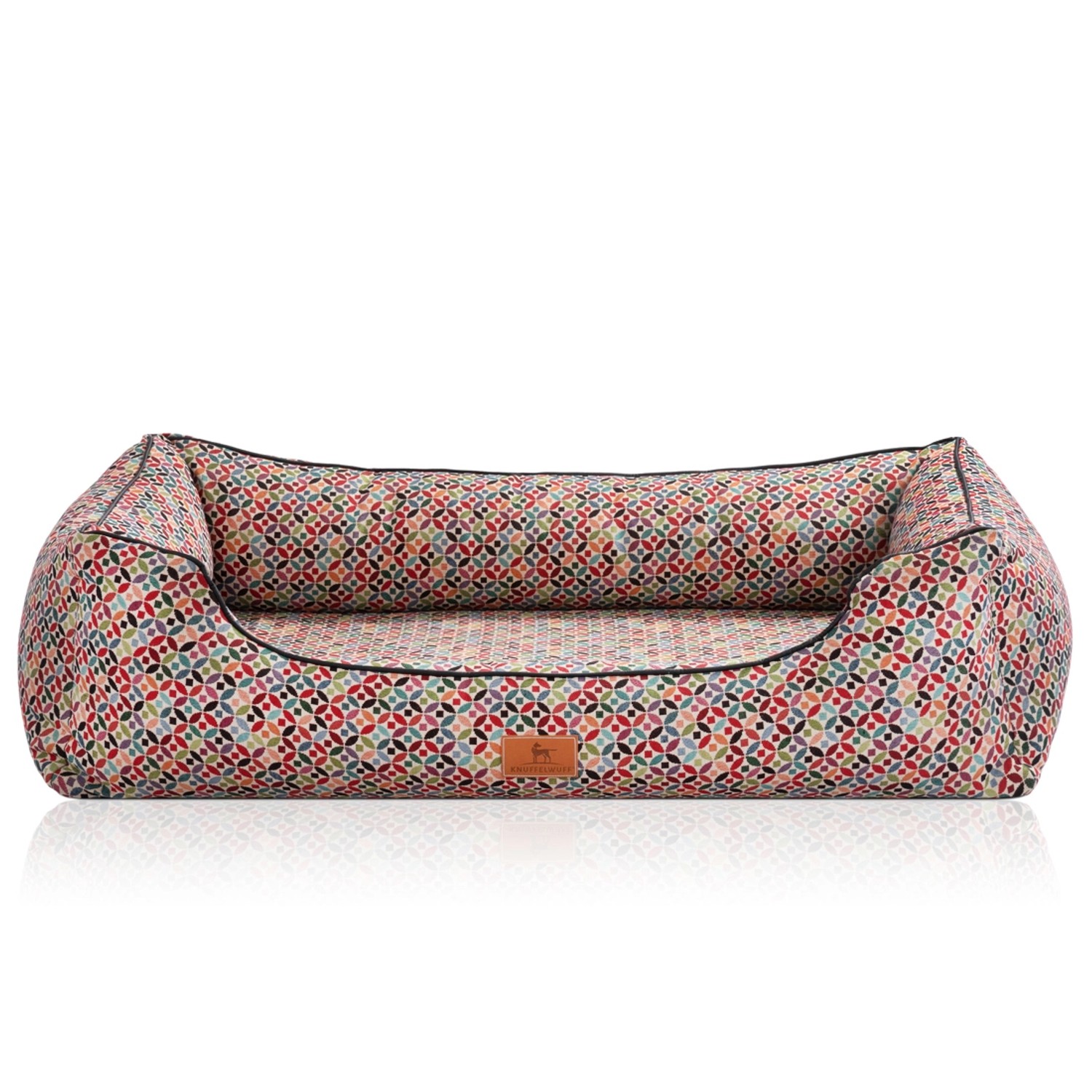 Knuffelwuff Hundebett Marrakesch Orthopädisch Velours XXL 120 x 85cm günstig online kaufen