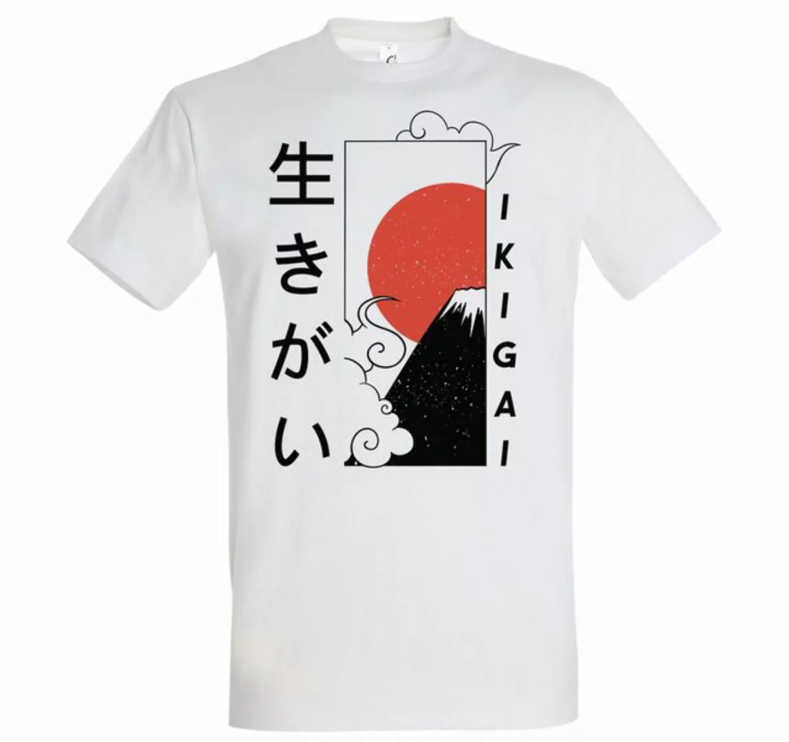 Youth Designz T-Shirt Ikigai Japan Herren Shirt mit trendigem Frontprint günstig online kaufen