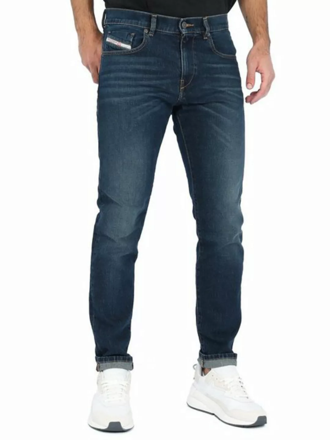Diesel Slim-fit-Jeans Stretch Hose - D-Strukt R072R günstig online kaufen