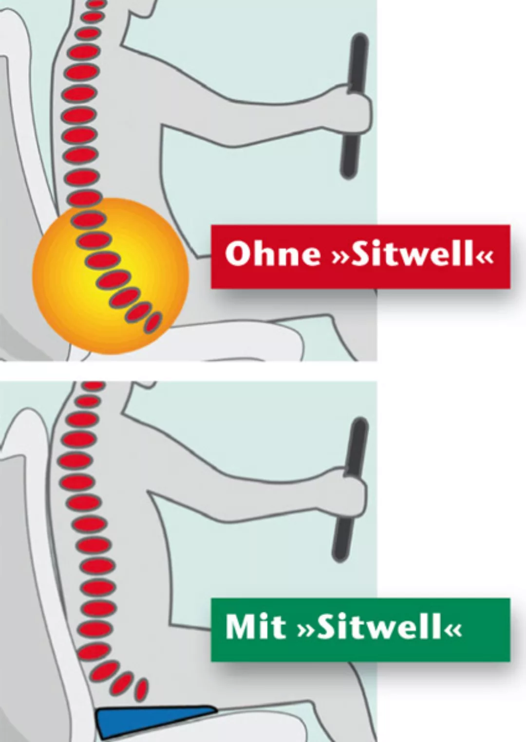 Auto-Sitzkissen »Sitwell« günstig online kaufen