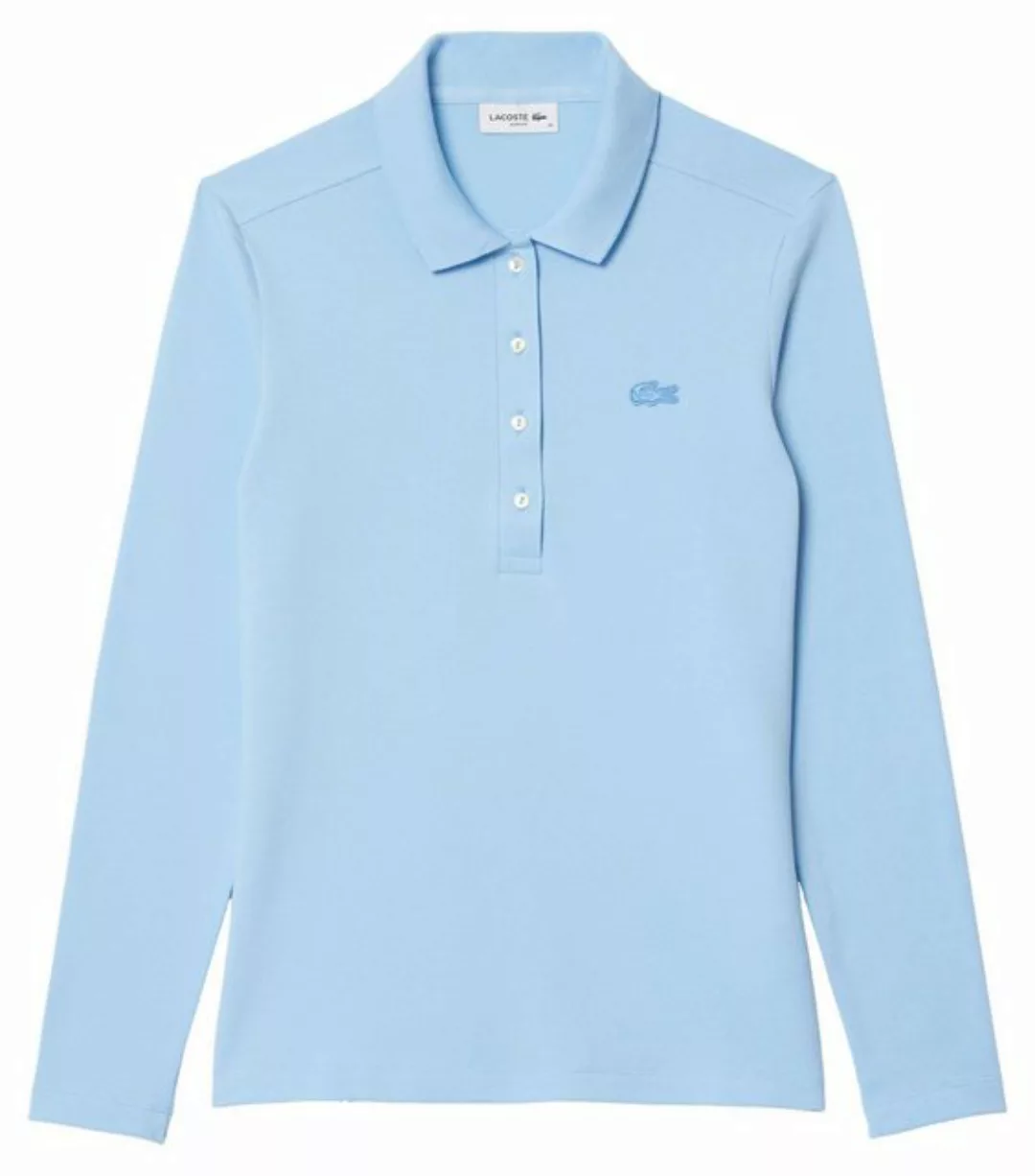 Lacoste Poloshirt Damen Poloshirt in Stretch-Piqué (1-tlg) günstig online kaufen