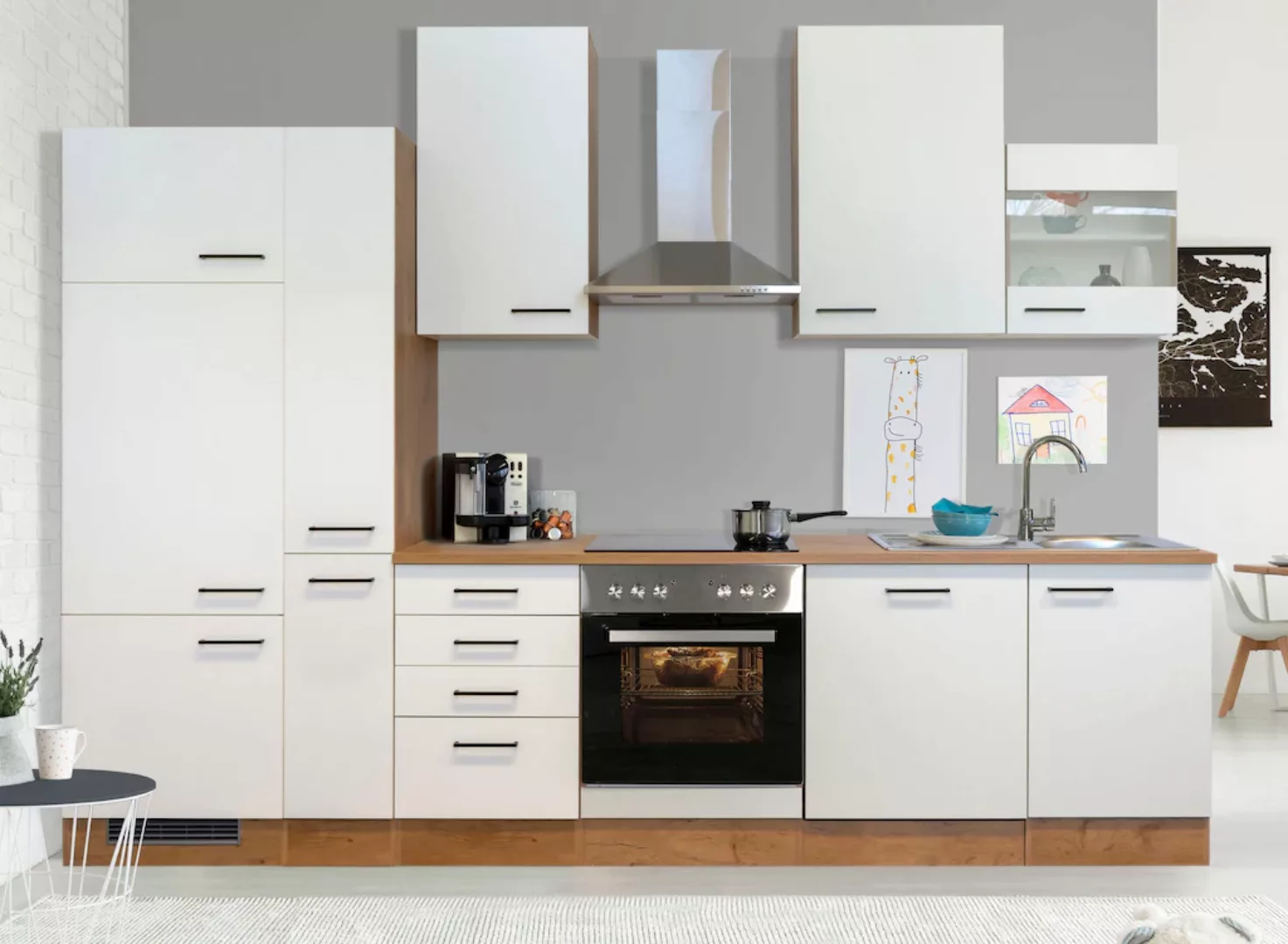 Flex-Well Küche "Vintea", Breite 310 cm, mit und ohne E-Geräte lieferbar günstig online kaufen