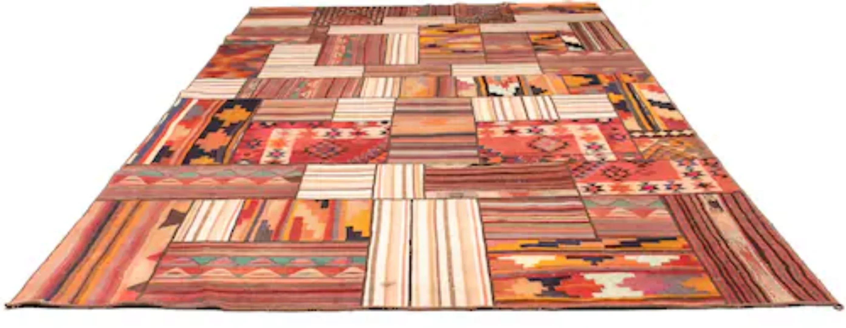 morgenland Teppich »Patchwork - 350 x 250 cm - mehrfarbig«, rechteckig, Woh günstig online kaufen