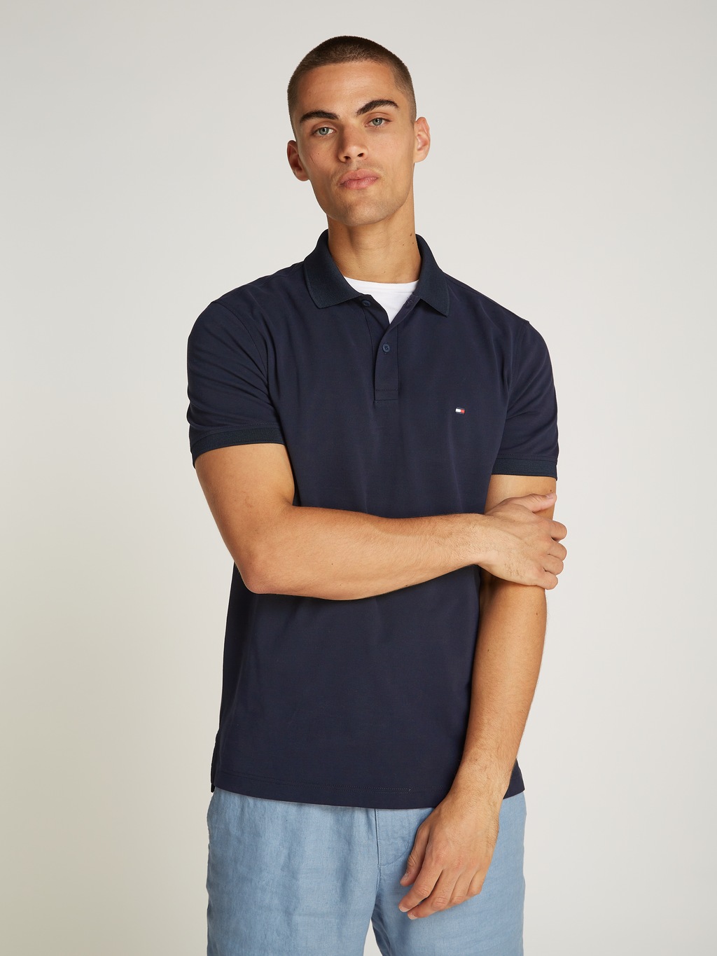 Tommy Hilfiger Poloshirt "PERFORMANCE PIQUE REG POLO", mit Streifenmuster günstig online kaufen