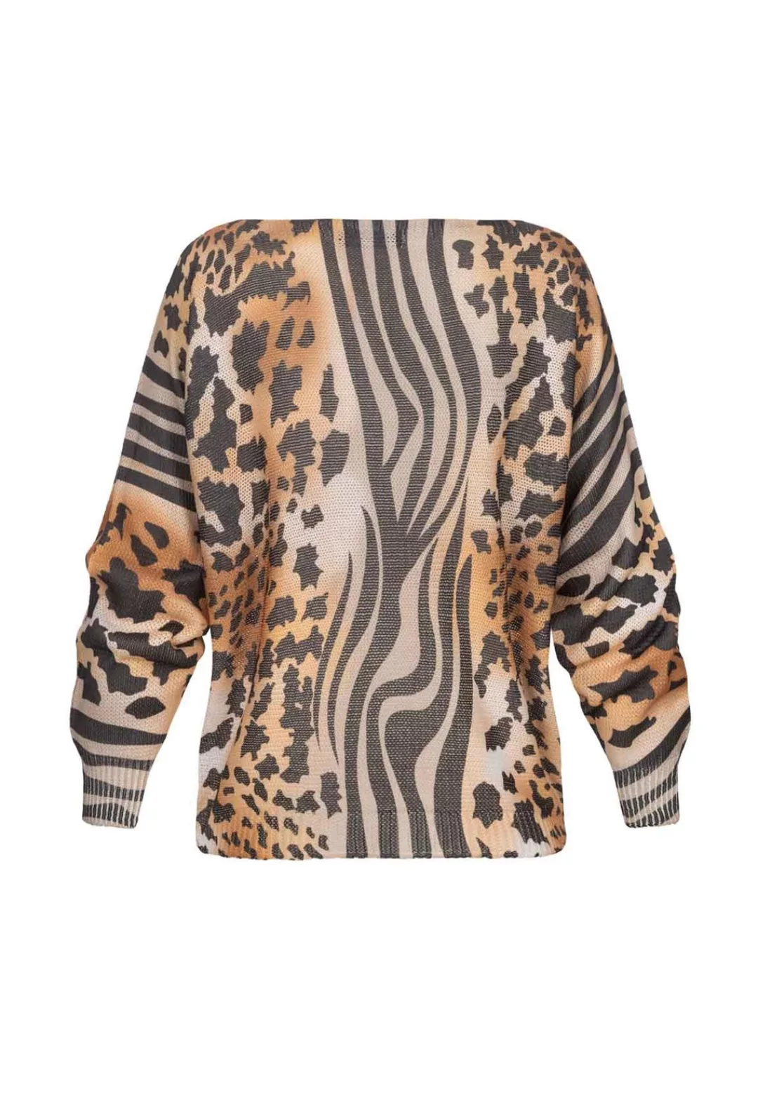 CLOUD 5IVE T-Shirt "CLOUD 5IVE Shirt mit Leo-Print beige", (1 tlg.) günstig online kaufen