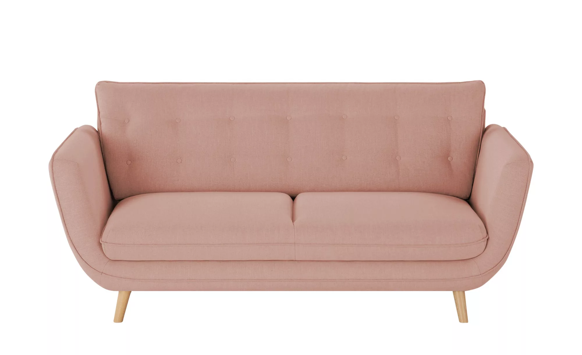 finya Sofa  Stockholm - rosa/pink - 200 cm - 94 cm - 98 cm - Polstermöbel > günstig online kaufen