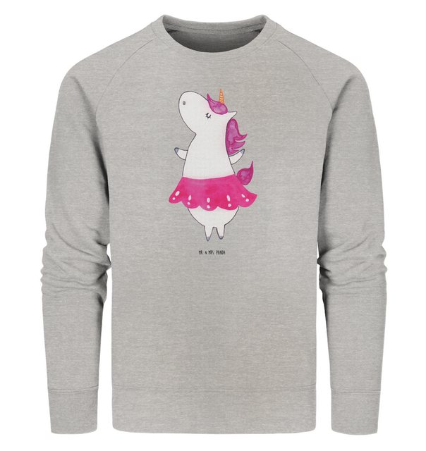 Mr. & Mrs. Panda Longpullover Größe XS Einhorn Ballerina - Heather Grey - G günstig online kaufen