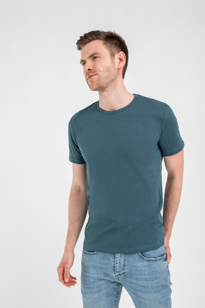Basic Bio T-shirt Rundhals (Männer) Nr.3 Gots günstig online kaufen