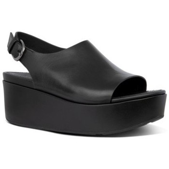 FitFlop  Sandalen ELOISE BACK STRAP LEATHER WEDGES ALL BLACK günstig online kaufen