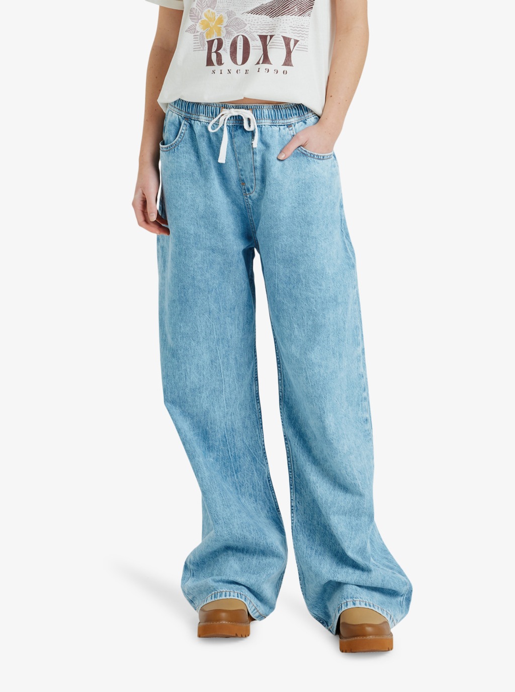 Roxy Jogginghose "STUNNING VIEW MID BEAU BLUE", (1 tlg.) günstig online kaufen