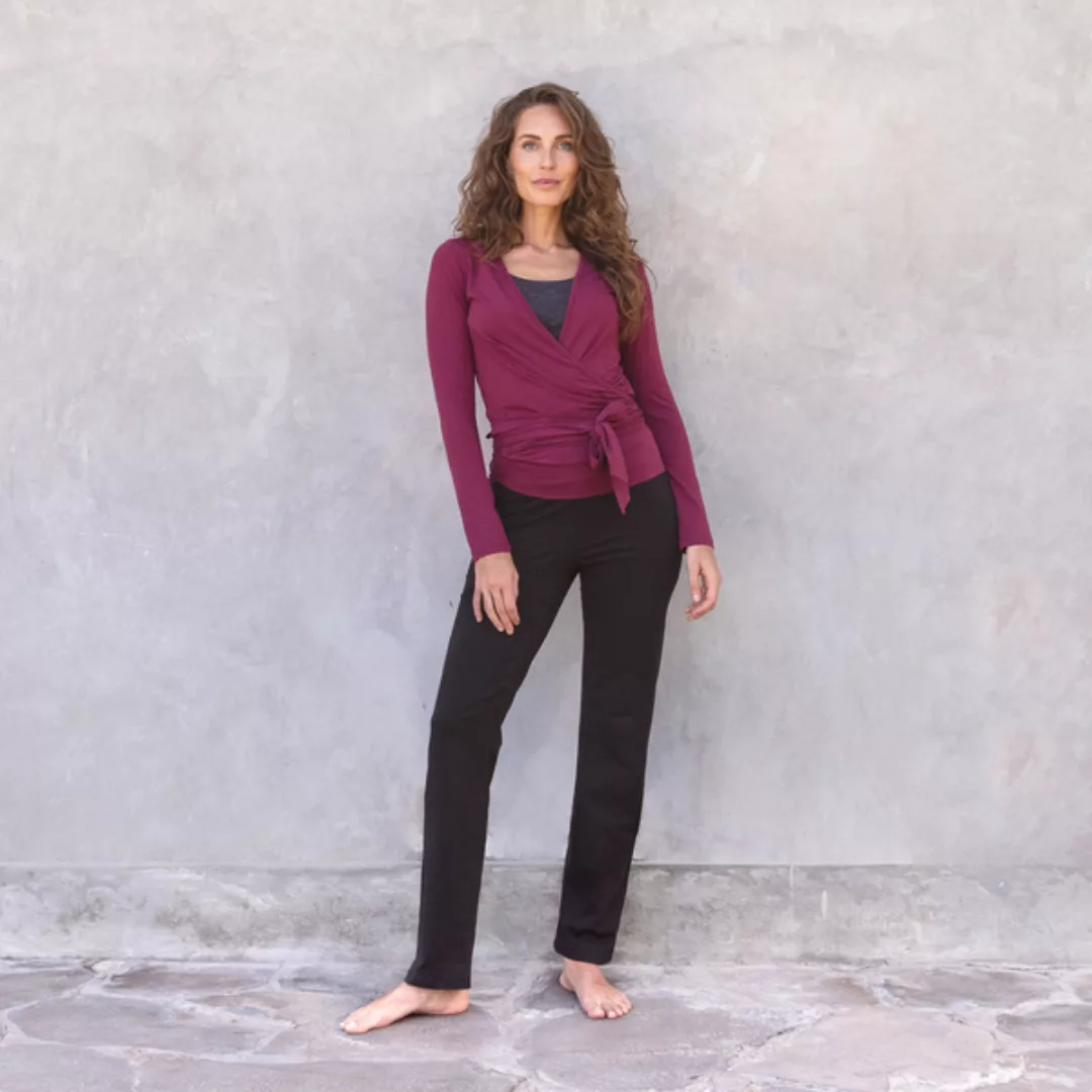 Mika - Damen - High Waist Hose Für Yoga Und Freizeit Aus Biobaumwolle günstig online kaufen