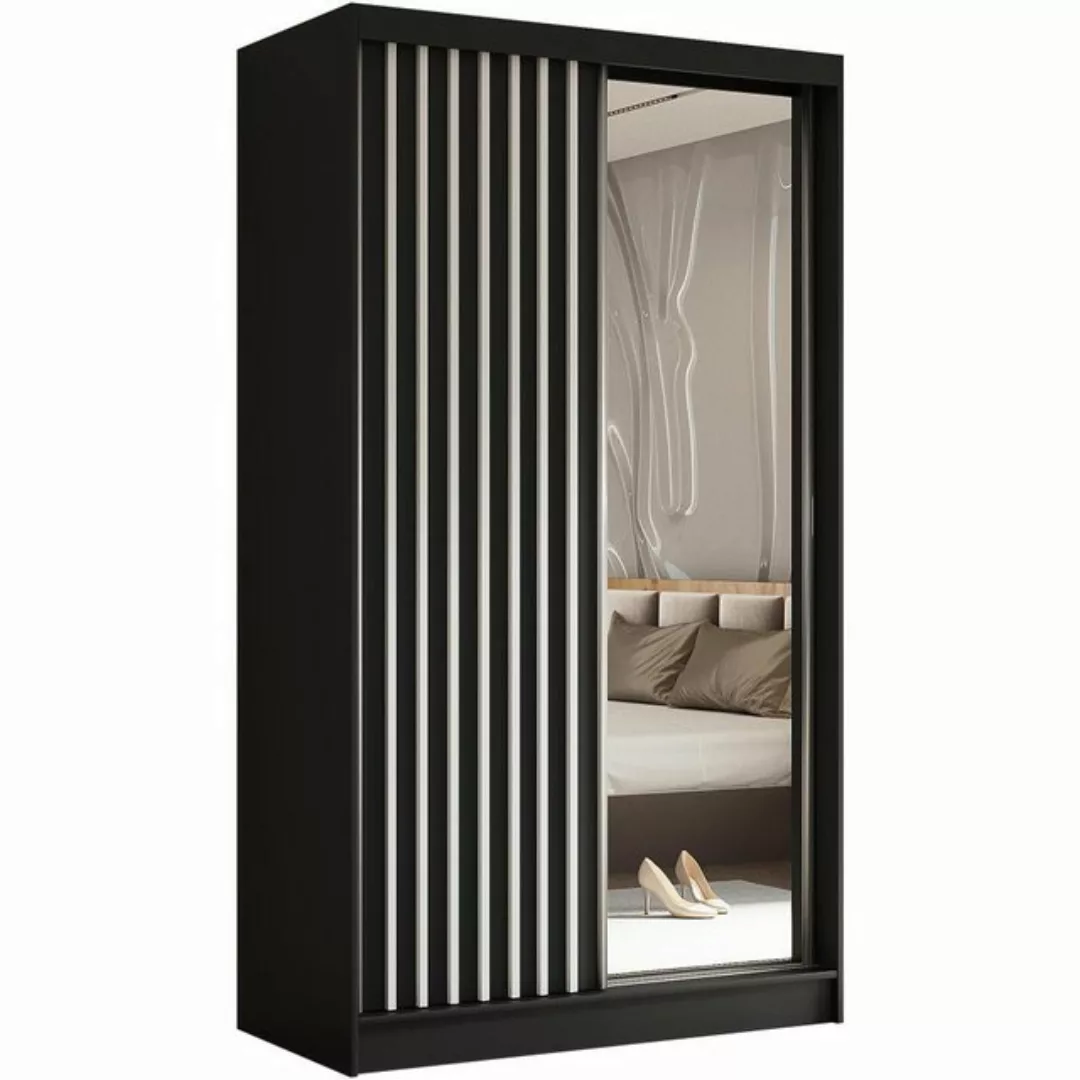 Beautysofa Kleiderschrank HELIX II mit Schubladen, mit Spiegel, Breite: 240 günstig online kaufen