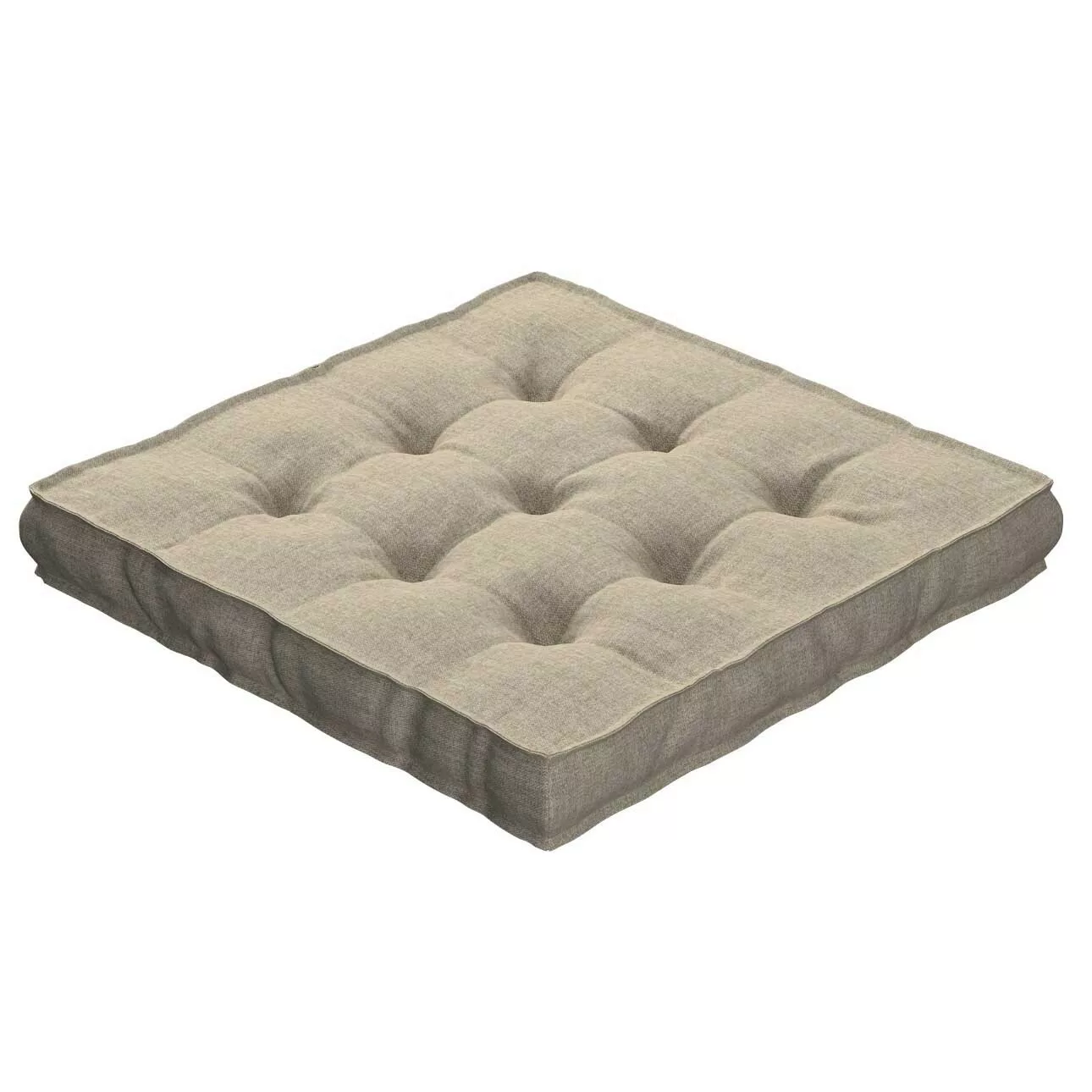 Sitzkissen Jacob mit Handgriff, beige- grau, 50 x 50 x 10 cm, City (704-80) günstig online kaufen