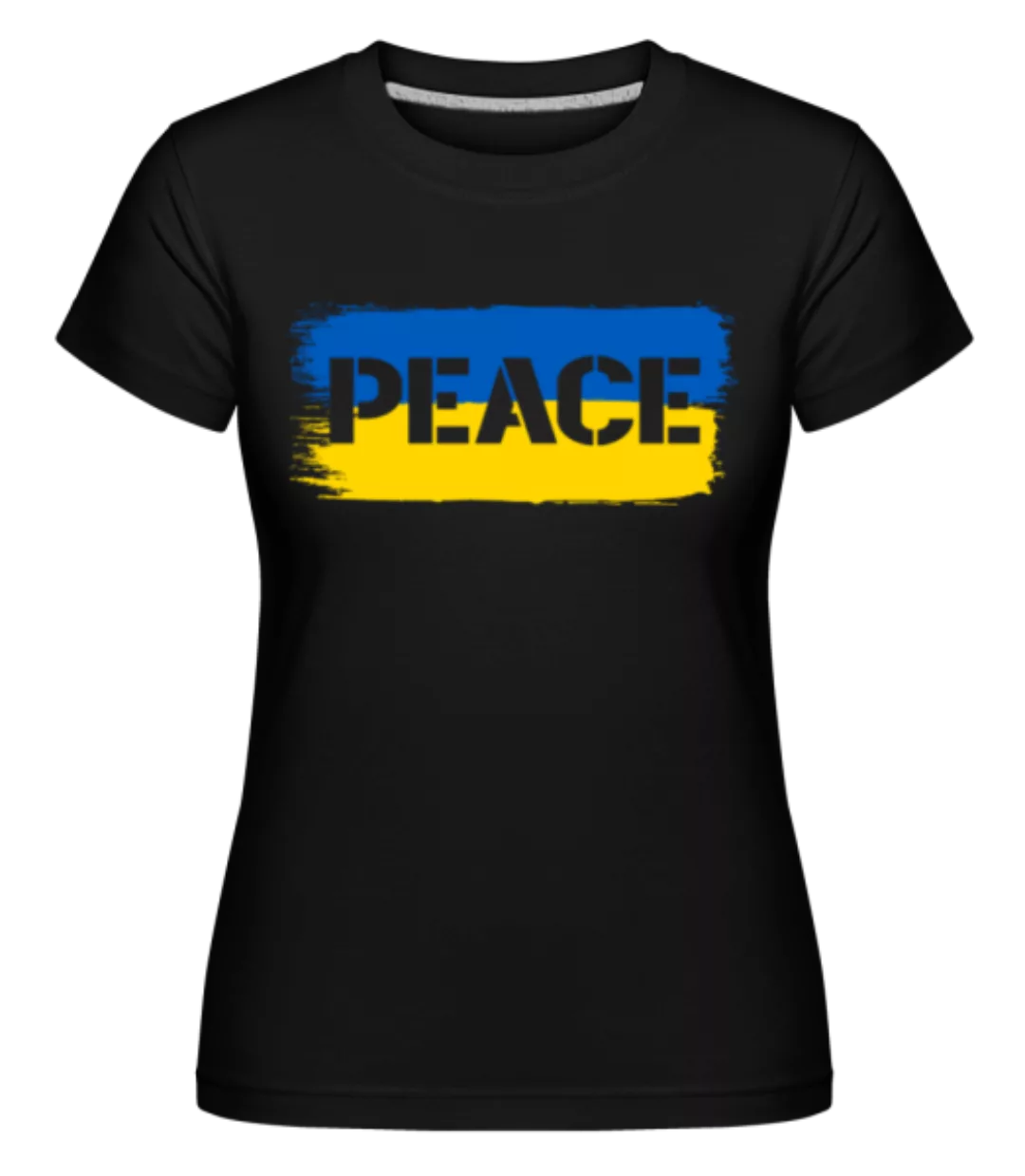 Peace Flagge Ukraine · Shirtinator Frauen T-Shirt günstig online kaufen