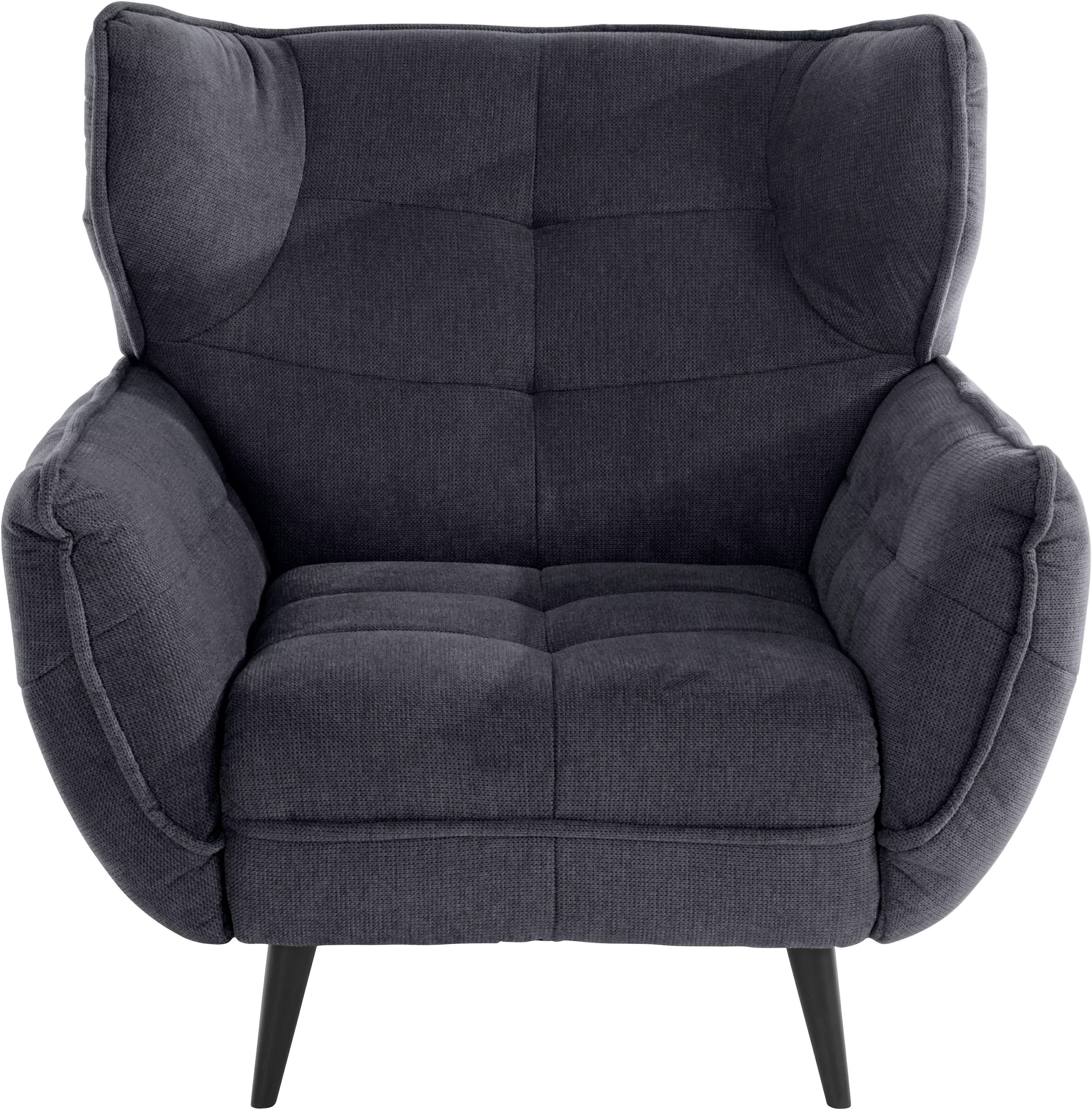 Leonique Sessel "Ariana", Stylischer Hochlehner bzw. Ohrensessel günstig online kaufen