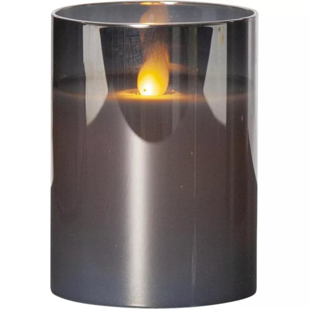 LED Kerze M-Twinkle in Grau 0,06W 75mm günstig online kaufen