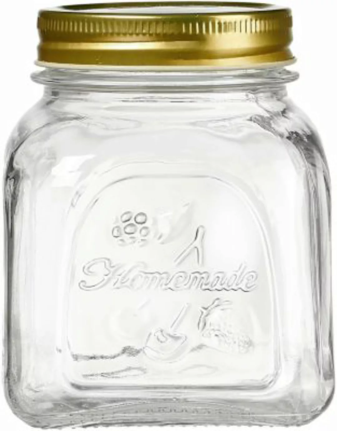 Ritzenhoff & Breker Vorratsdose Homemade 500 ml eckig transparent günstig online kaufen