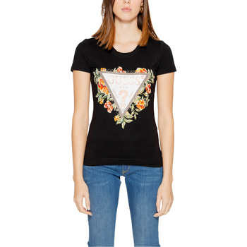 Guess  T-Shirt SS CN TRIANGLE FLOWERS W4GI24 J1314 günstig online kaufen