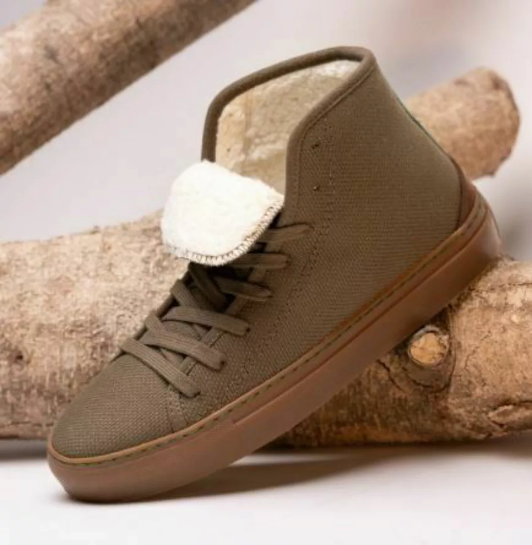 Hoher Wintersneaker Plato Mit Recycelter, Wasserabweisender Baumwolle günstig online kaufen