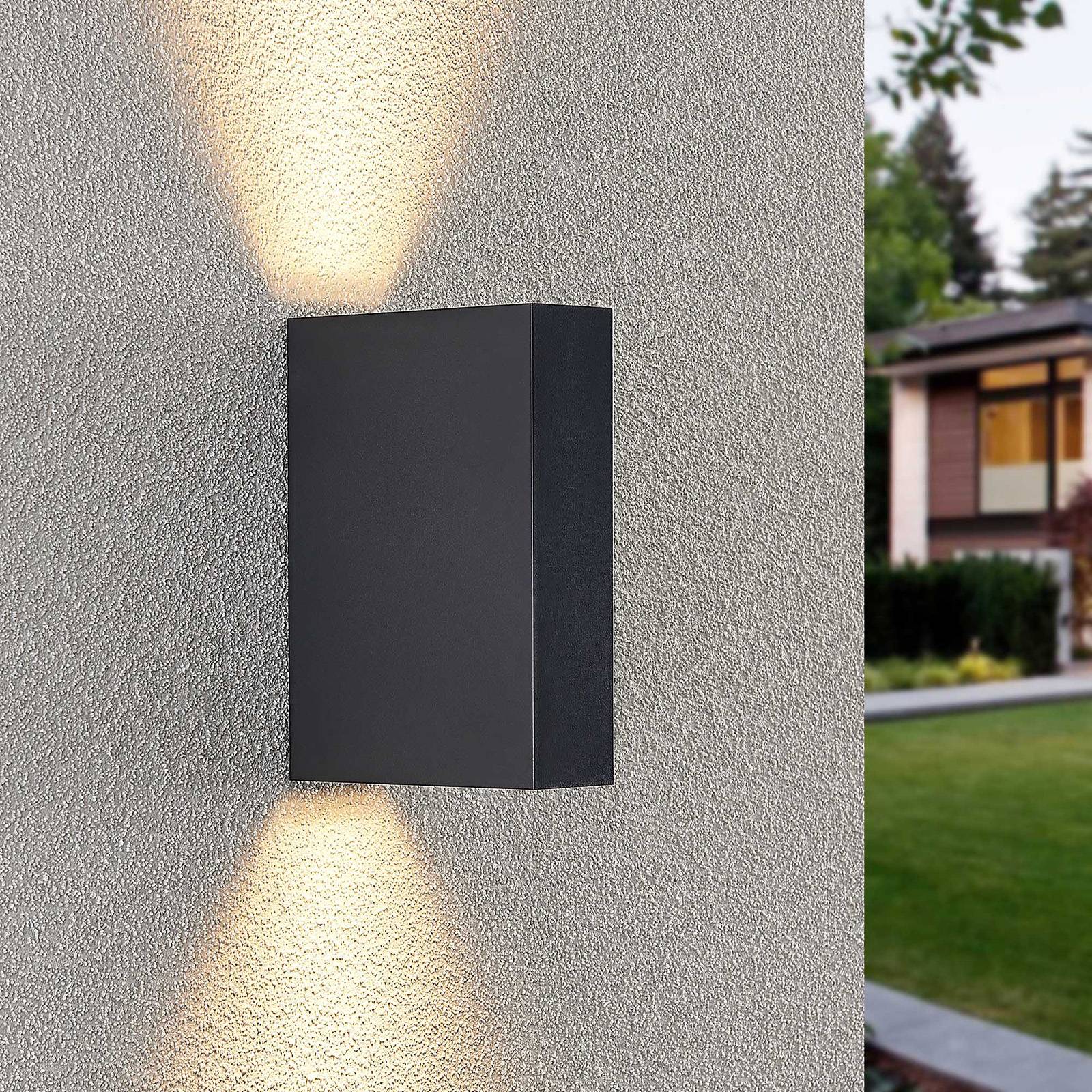 Lindby Ugar LED-Außenwandleuchte, 4,8 cm up/down günstig online kaufen