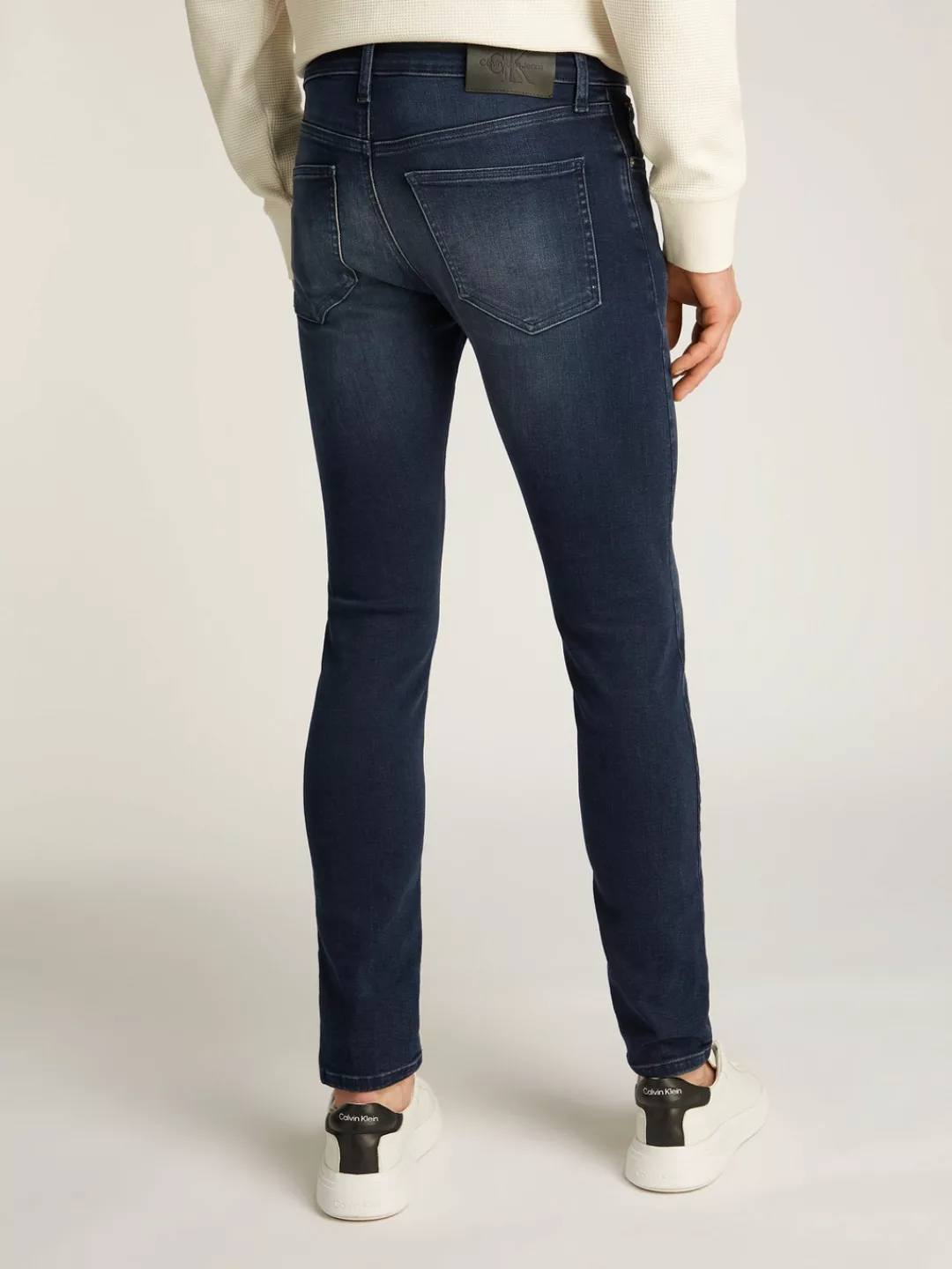 Calvin Klein Jeans Stretch-Jeans "SKINNY", Coinpocket, Logostickerei günstig online kaufen