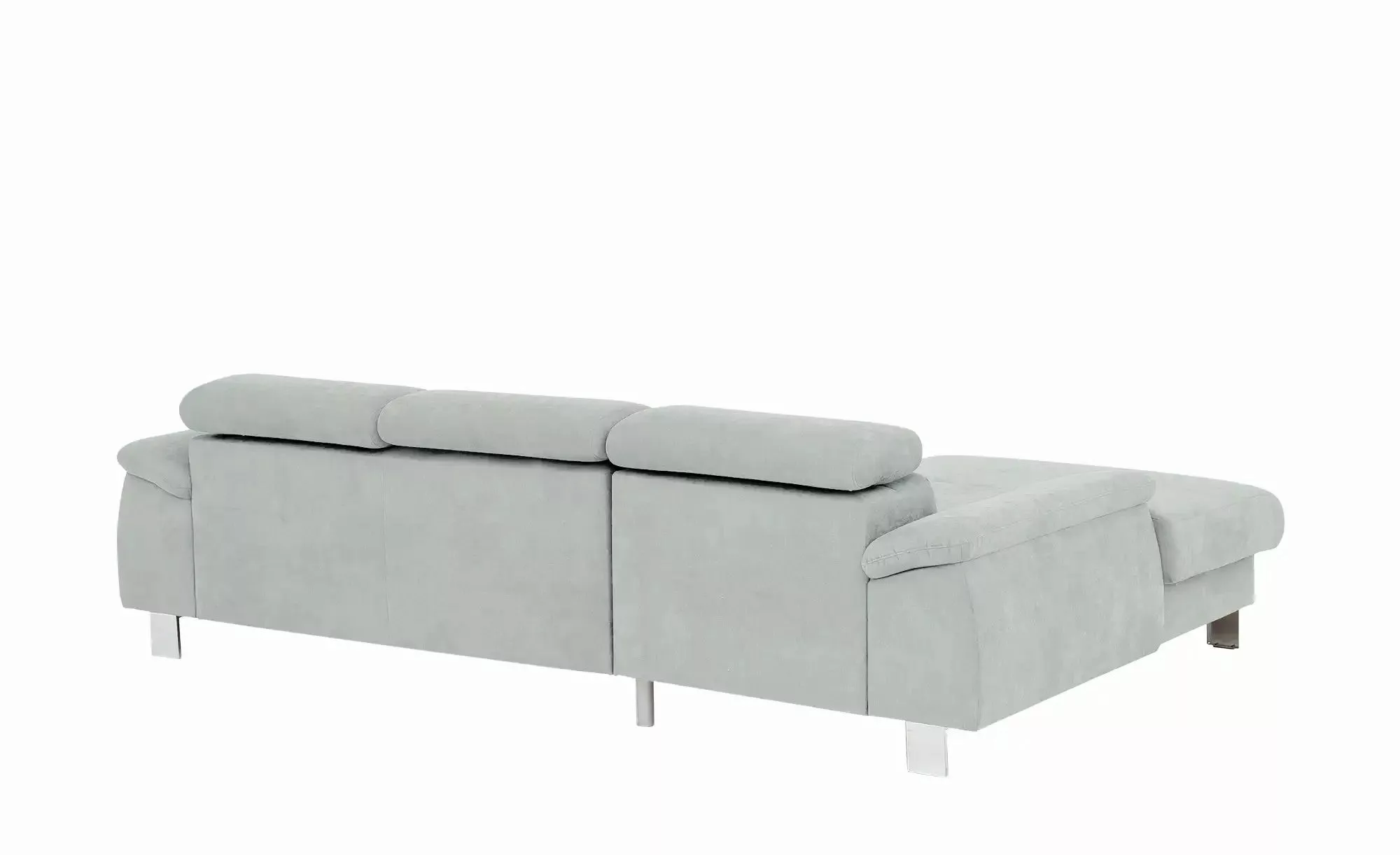 uno Ecksofa aus Velours Micky ¦ grau ¦ Maße (cm): B: 166 H: 72 T: 244.0 Pol günstig online kaufen