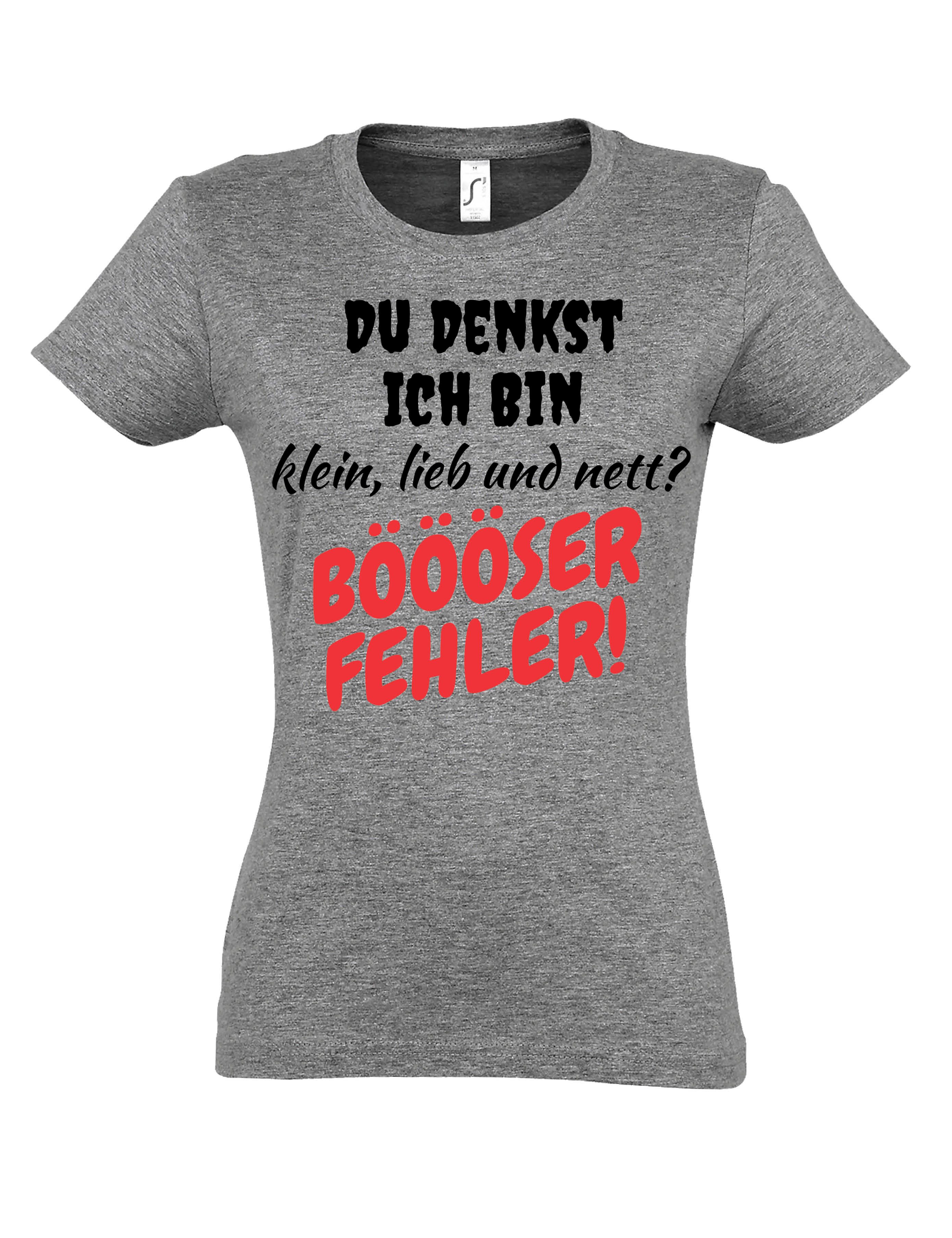 Youth Designz Print-Shirt "Böser Fehrler" Damen günstig online kaufen