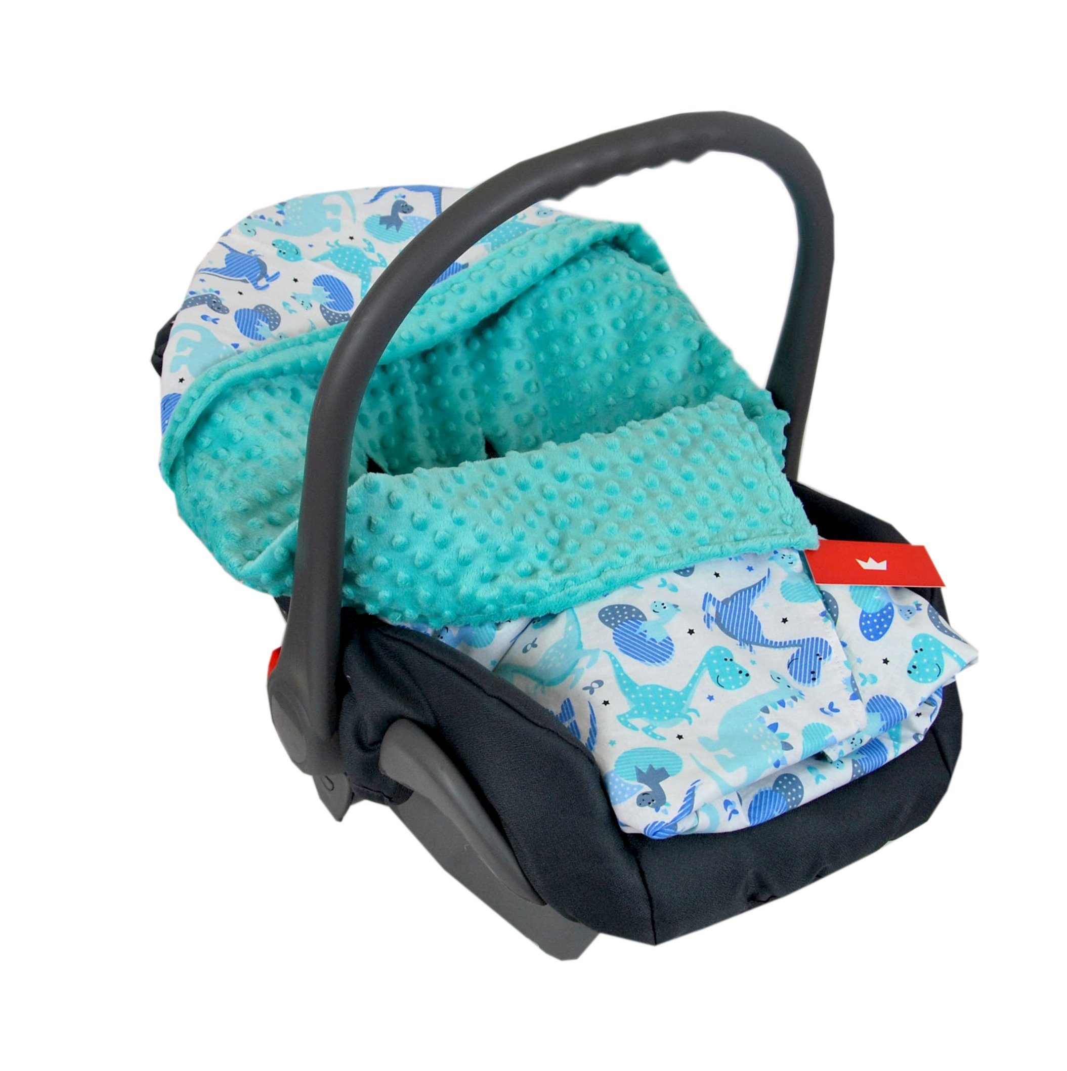 Einschlagdecke BabyLux Baby EINSCHLAGDECKE Babyschale 90x90 günstig online kaufen