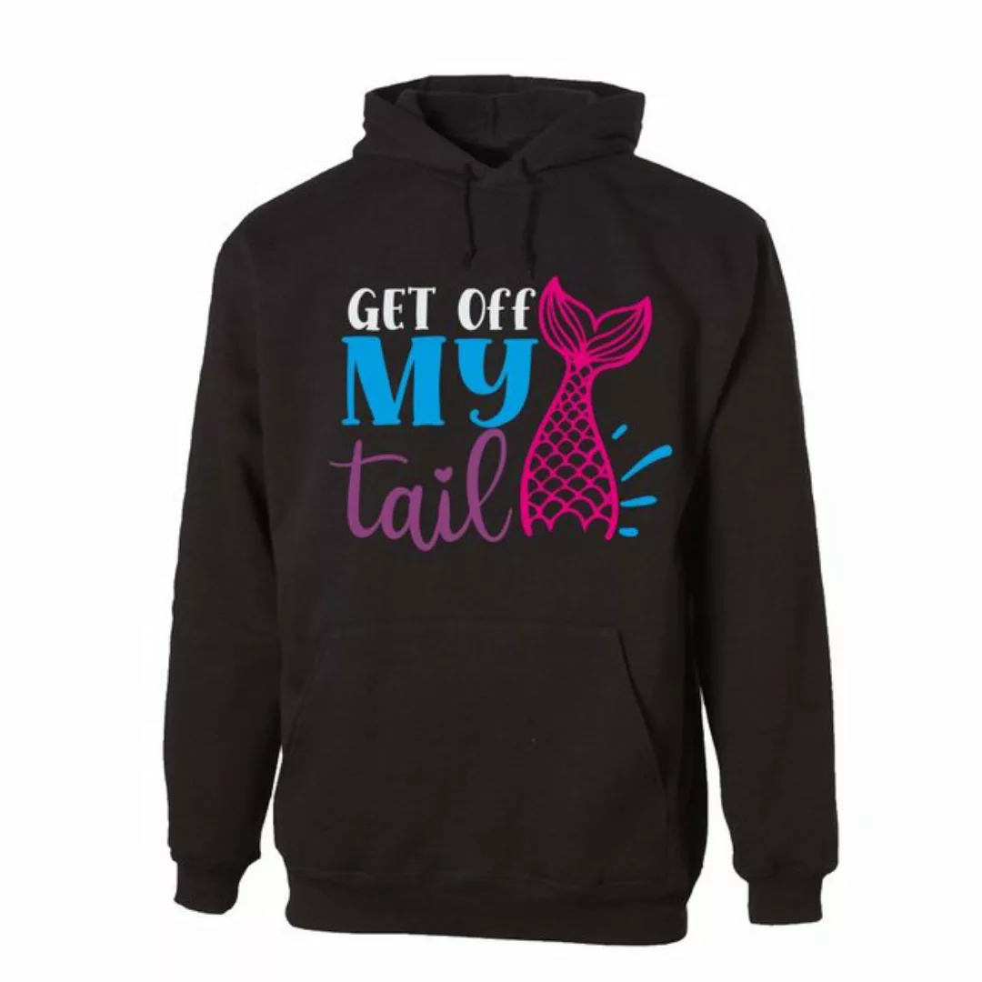 G-graphics Hoodie Get off my tail Unisex, mit Frontprint, mit Spruch / Stat günstig online kaufen