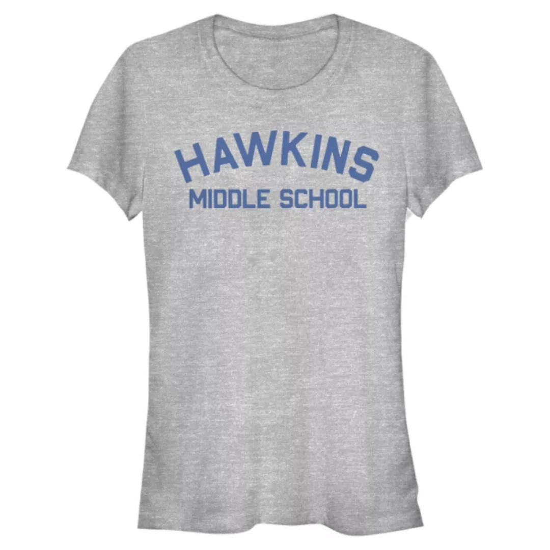 Netflix - Stranger Things - Hawkins Mid School - Frauen T-Shirt günstig online kaufen