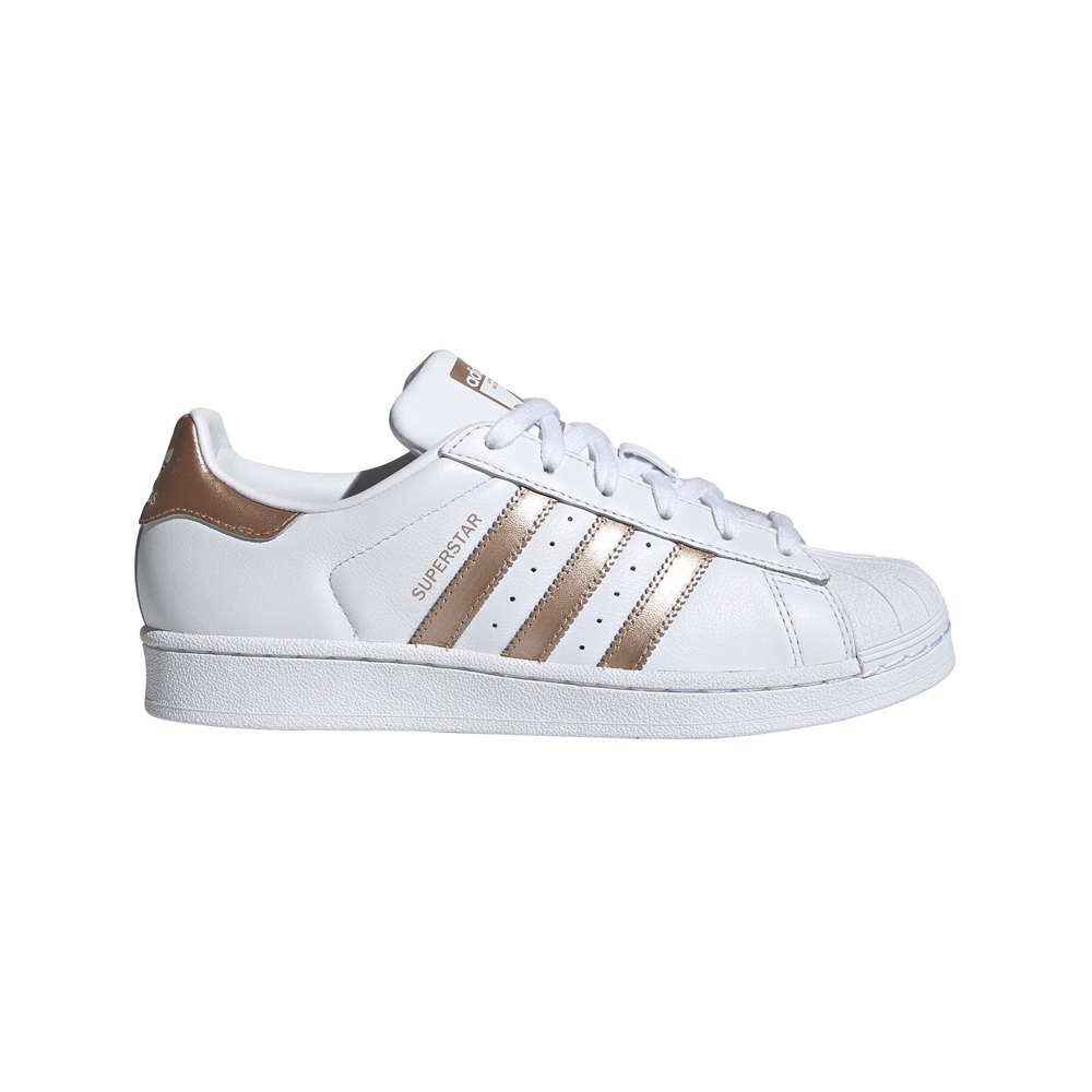 Adidas Originals Adidas Superstar Sneaker Für Damen EU 40 blanc/cuivre/noir günstig online kaufen