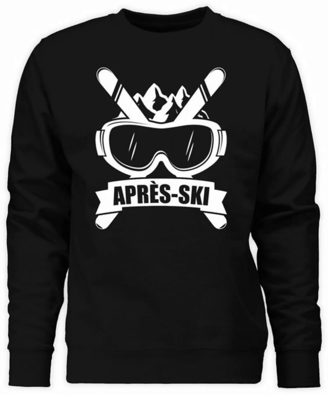 Shirtracer Sweatshirt Après-Ski Skibrille (1-tlg) Apres Ski Party günstig online kaufen