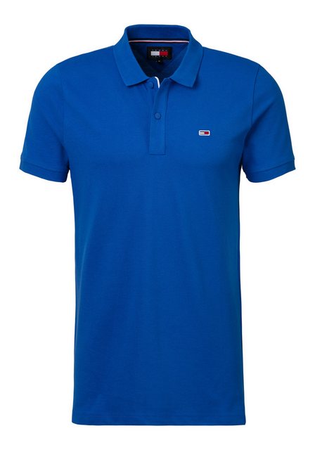 Tommy Jeans Poloshirt TJM SLIM PLACKET POLO Piqué mit Polokragen günstig online kaufen