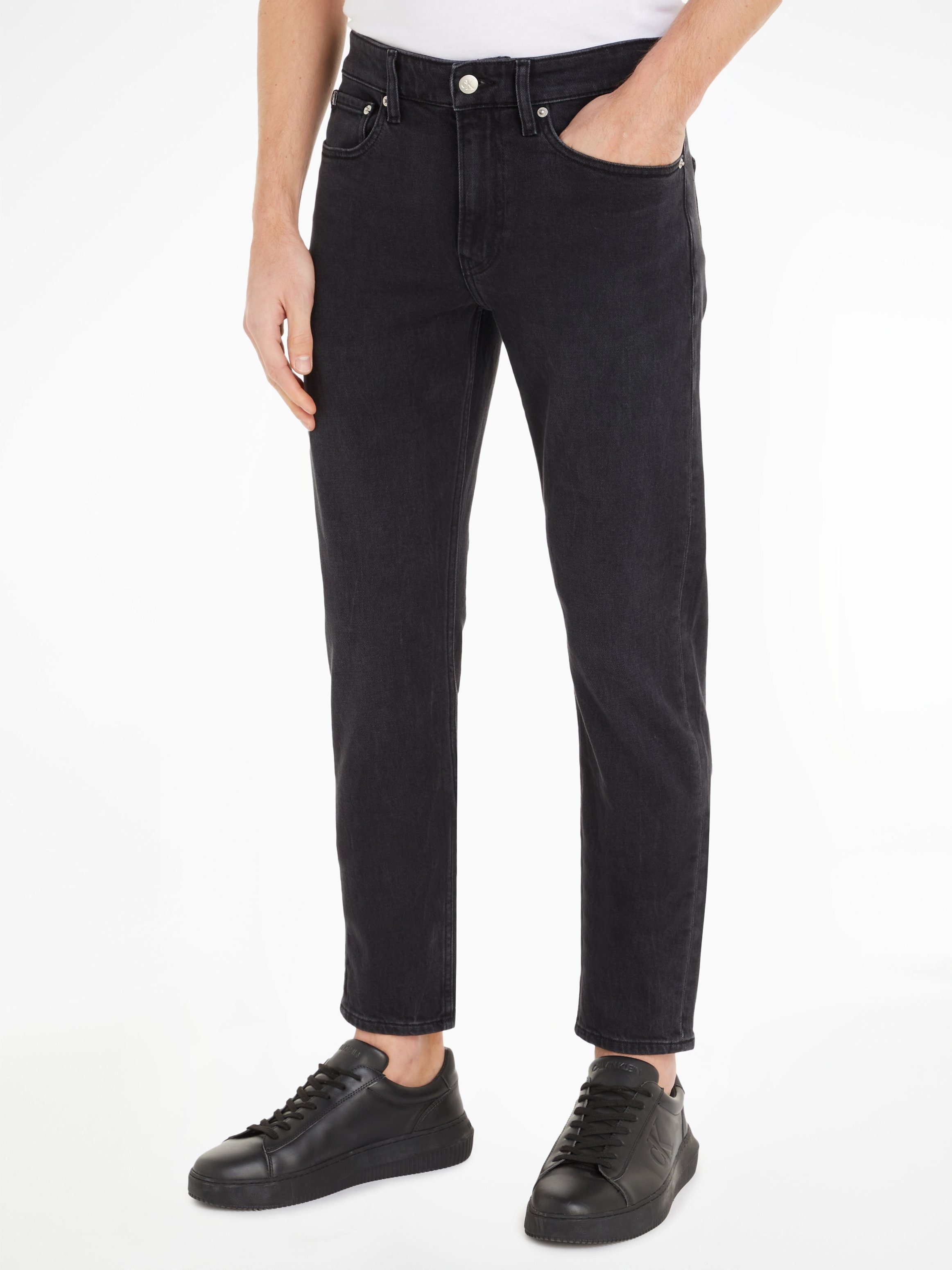 Calvin Klein Jeans Slim-fit-Jeans "SLIM TAPER", mit Markenlabel günstig online kaufen