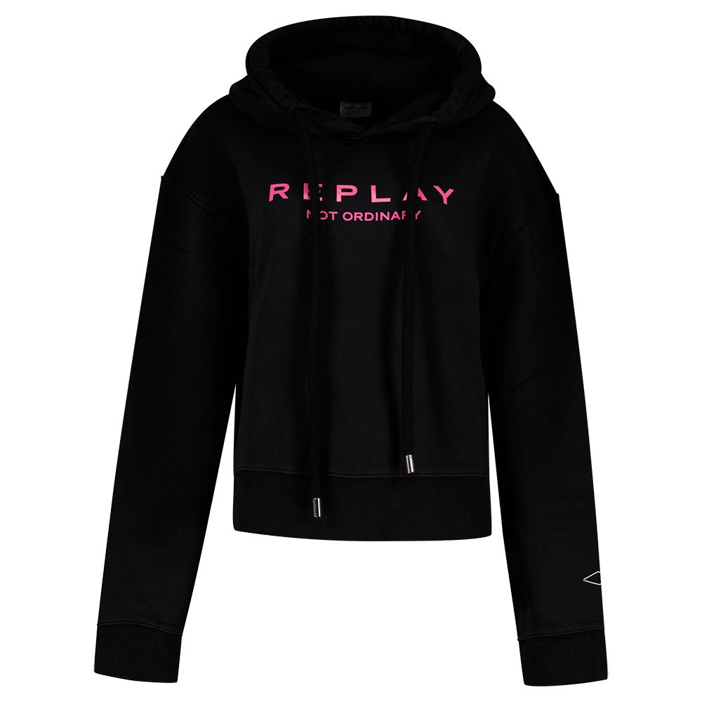 Replay W3615.000.23190g Sweatshirt S Black günstig online kaufen